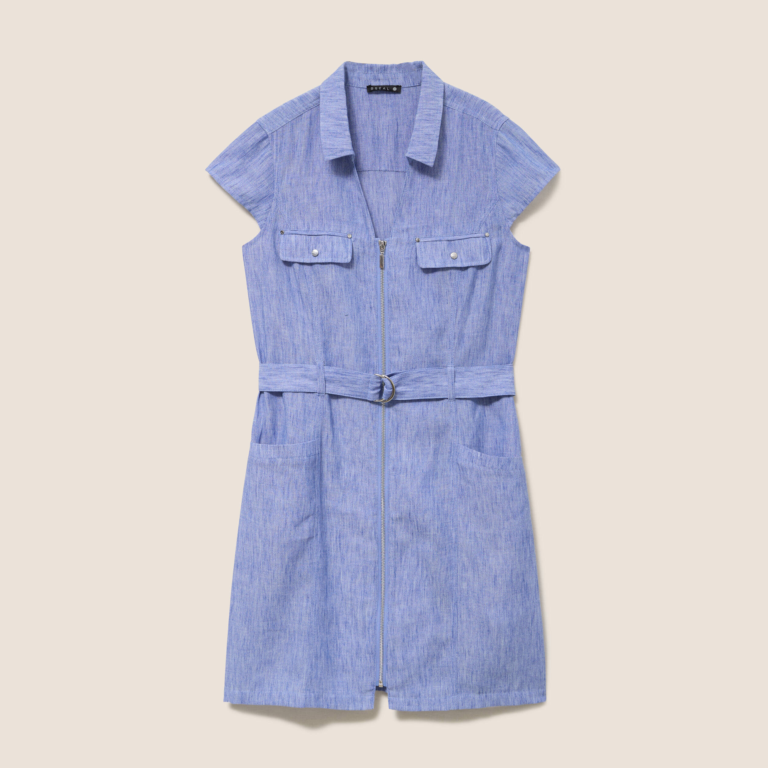 Robe bleu ciel femme