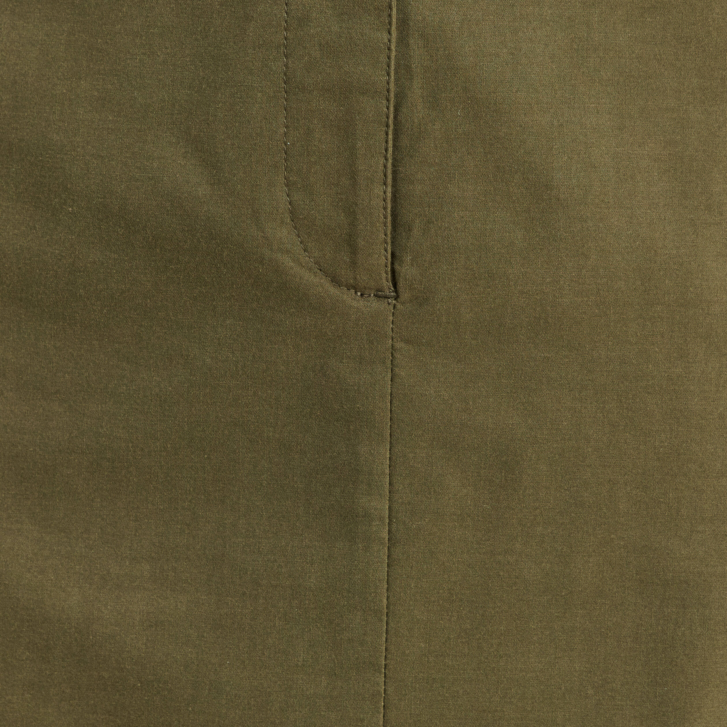 robe ajustee manches courtes vert olive femme Robe ajustée manches courtes vert olive femme