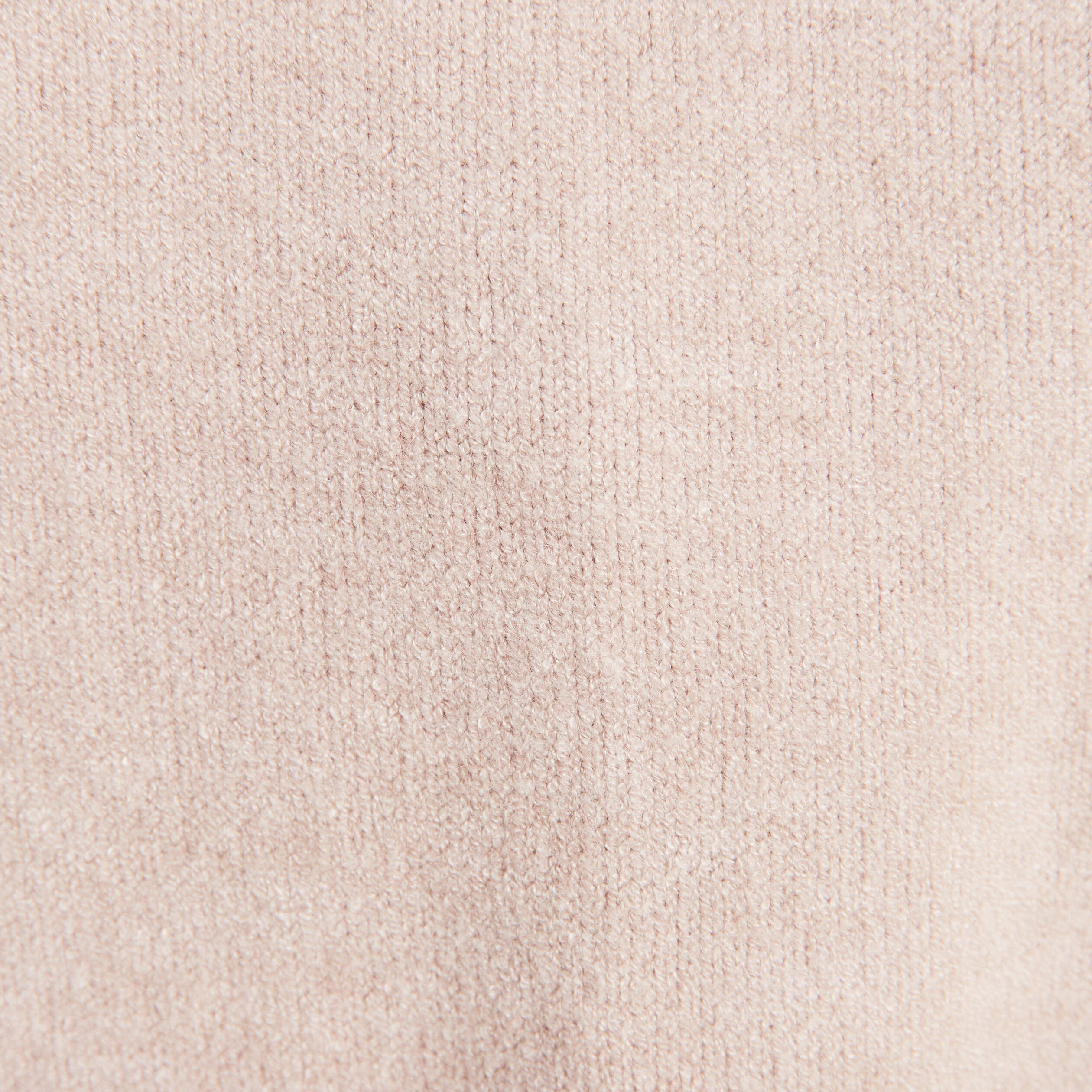 Pull sans manches &agrave; capuche creme femme
