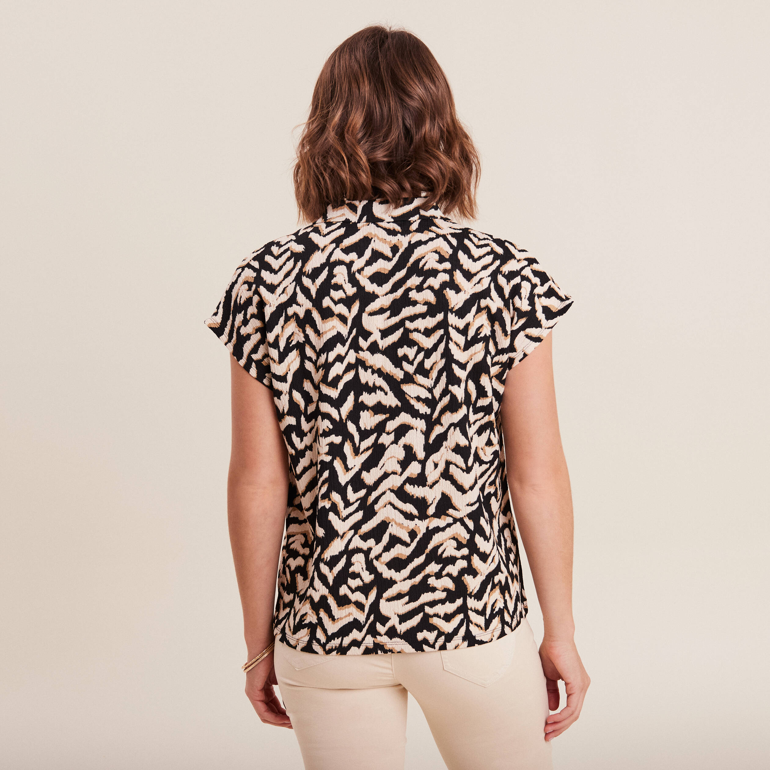 t shirt manches courtes noir femme T-shirt manches courtes noir femme