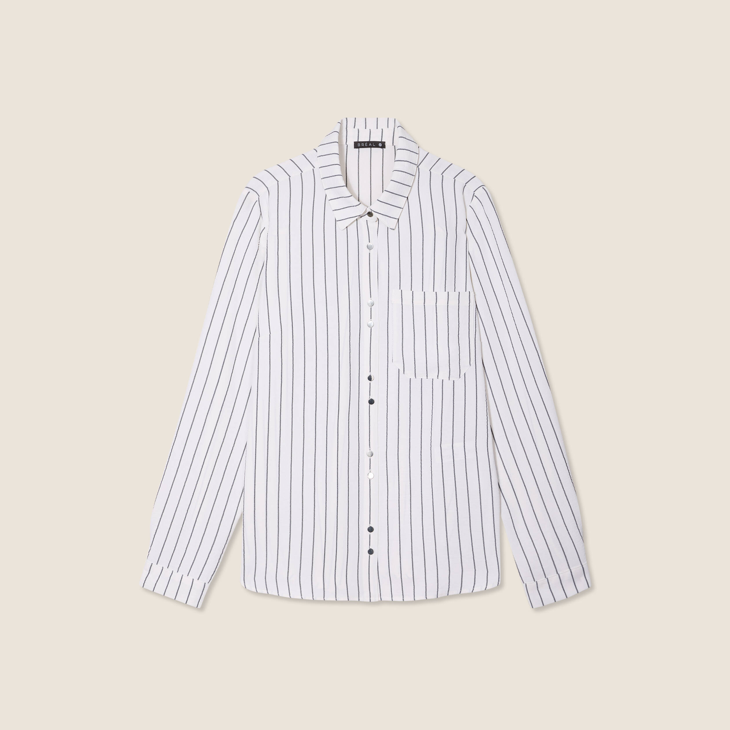 chemise manches longues gris fonce femme Chemise manches longues gris foncé femme