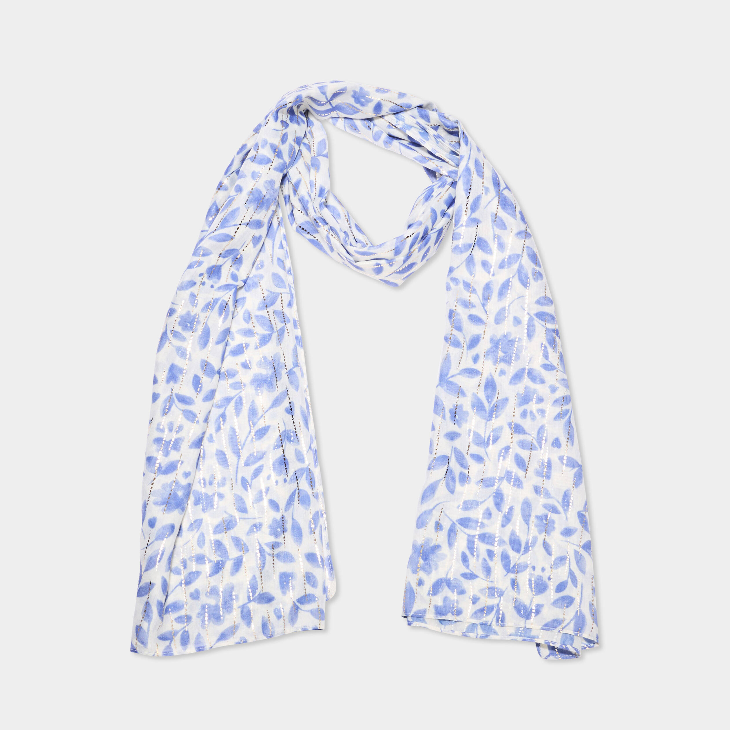 foulard bleu ciel femme Foulard bleu ciel femme