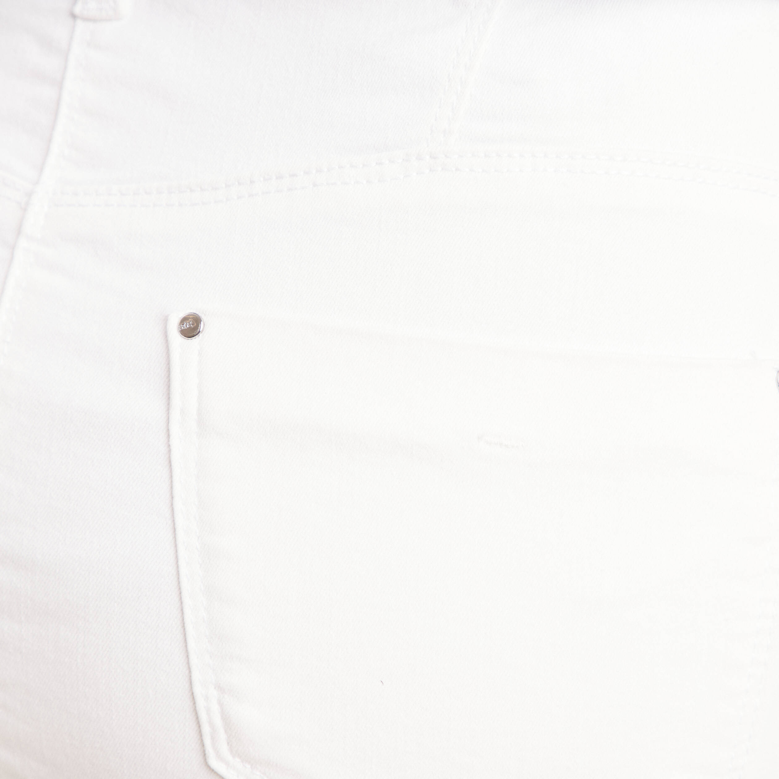Jupe droite blanc femme