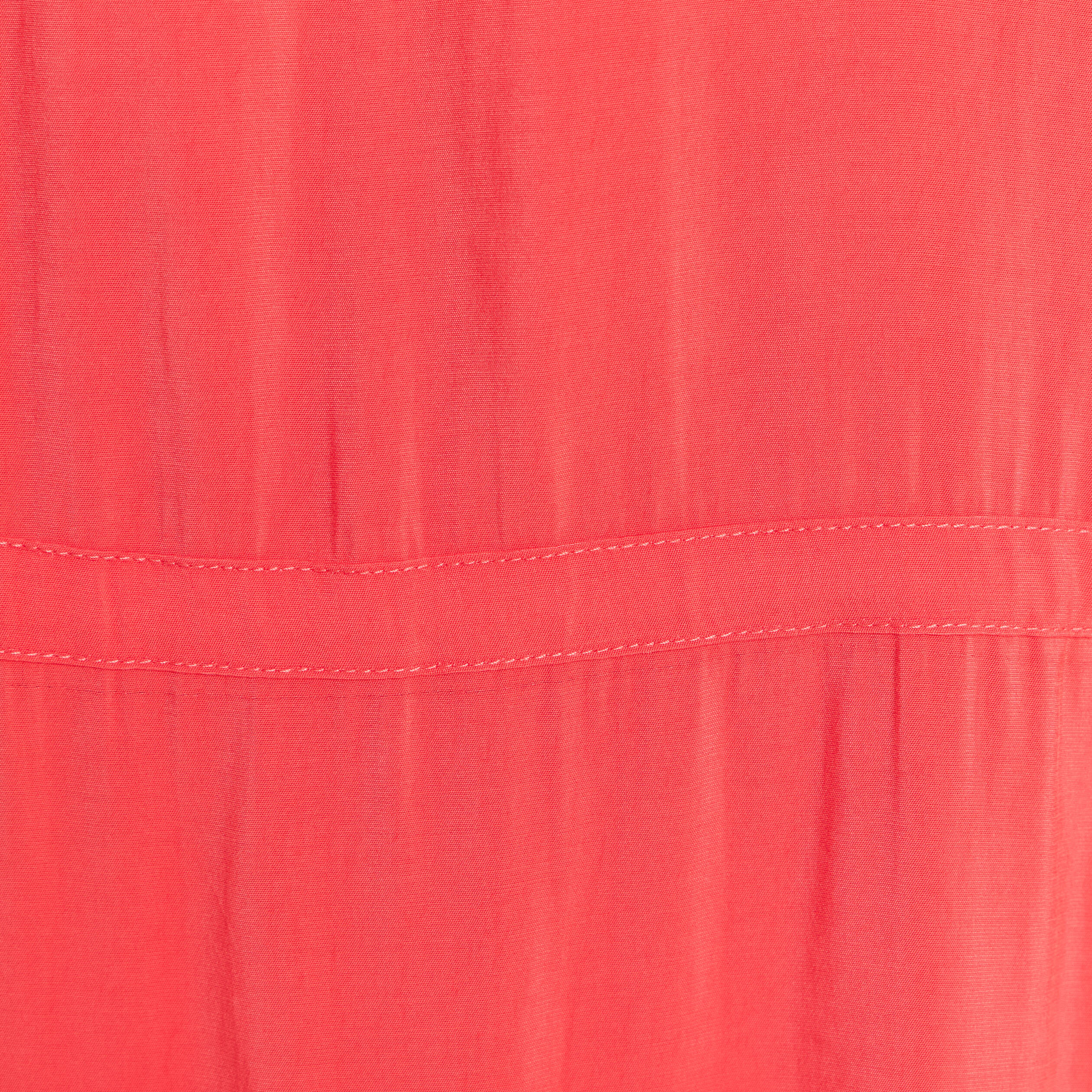 Robe droite courte avec lien rouge femme