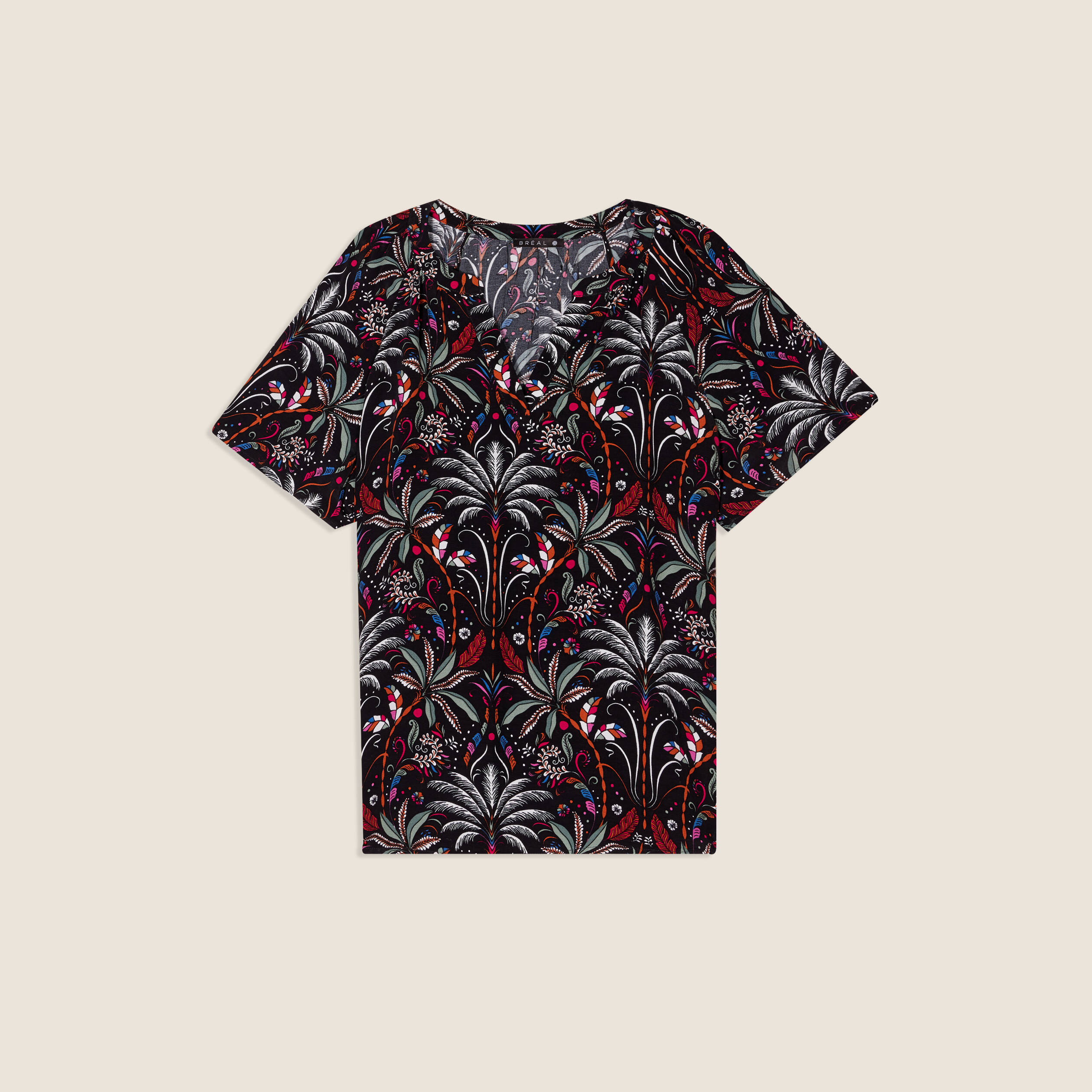 blouse manches courtes noir femme Blouse manches courtes noir femme