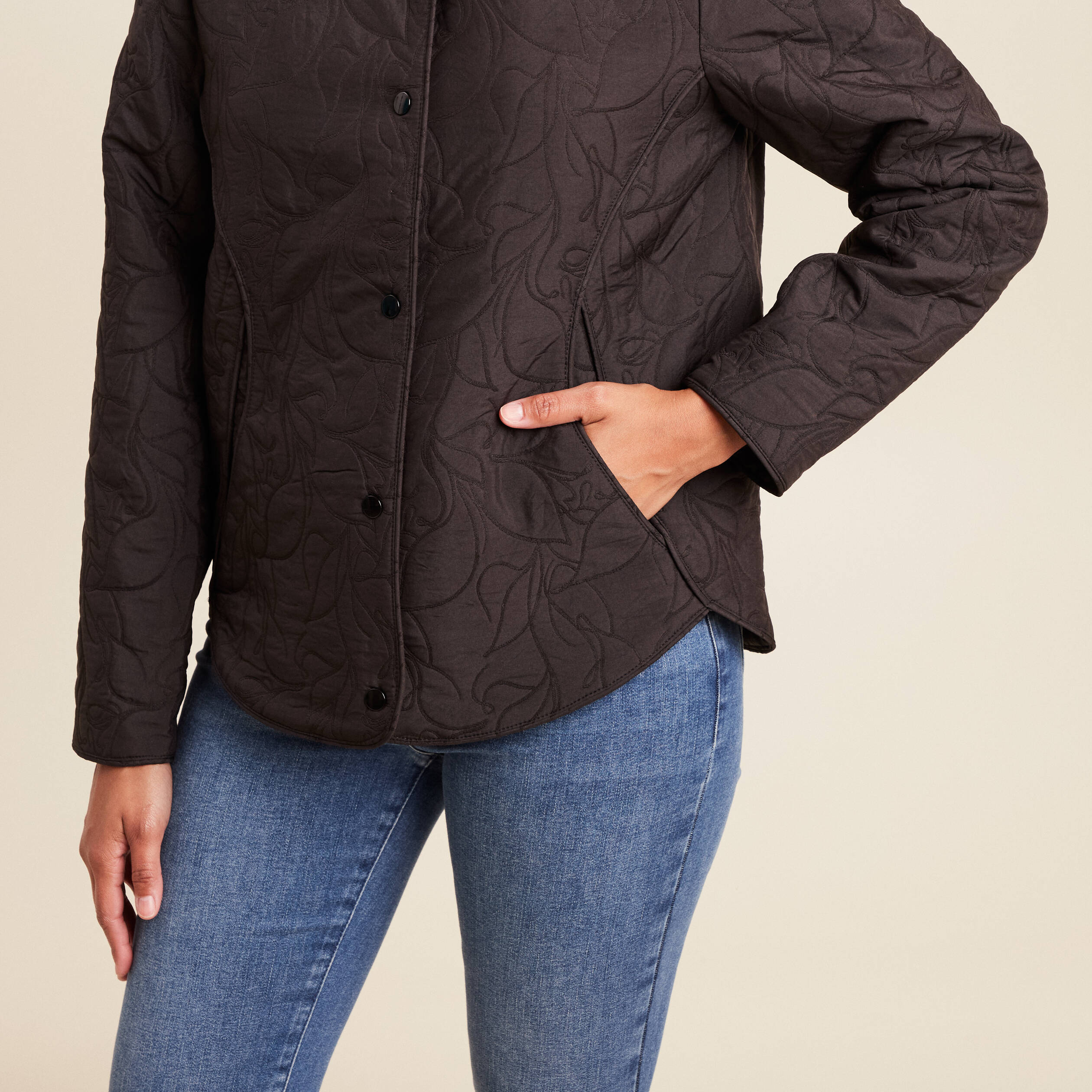 doudoune sans col doublee noir femme Doudoune sans col doublée noir femme