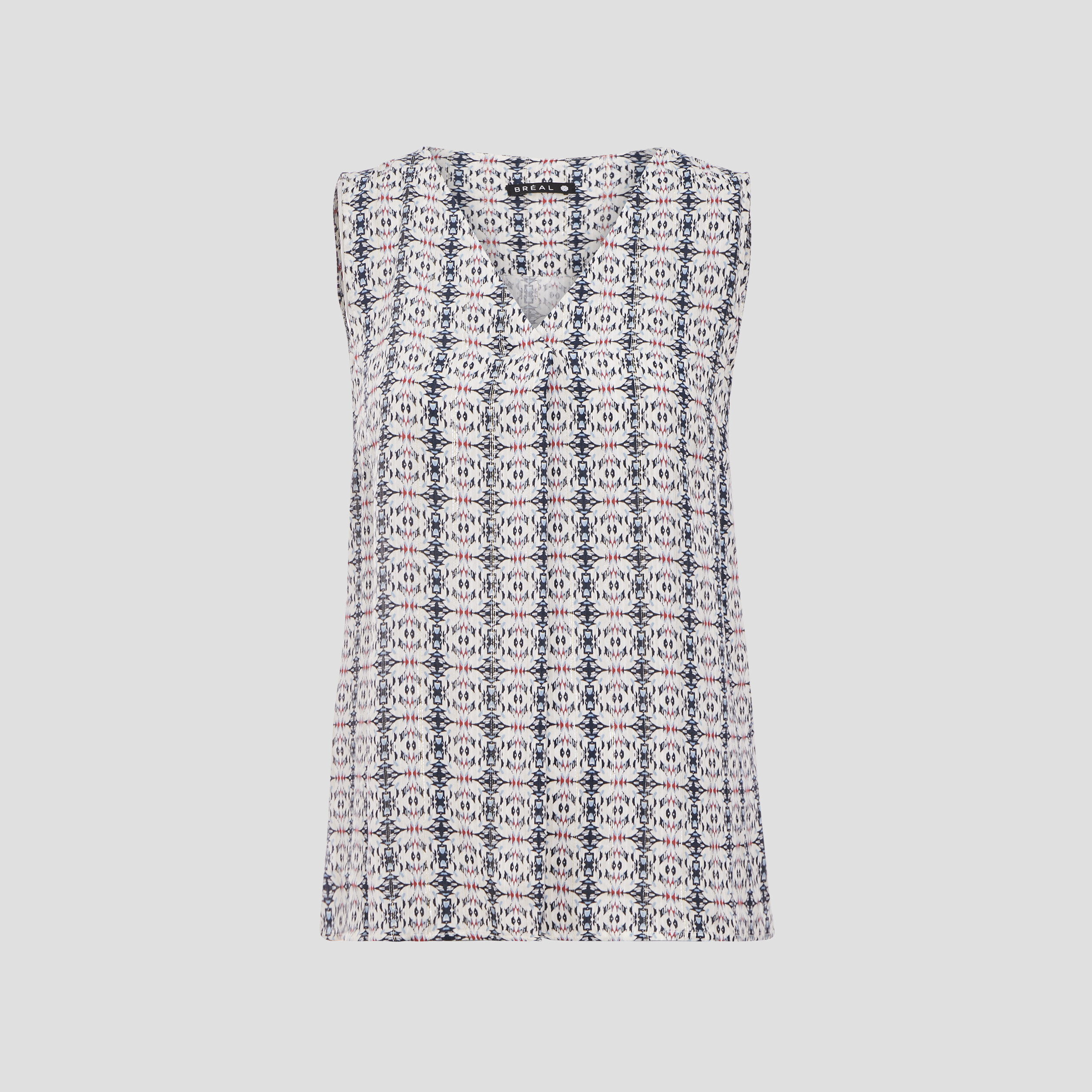 blouse sans manches ecru femme Blouse sans manches ecru femme