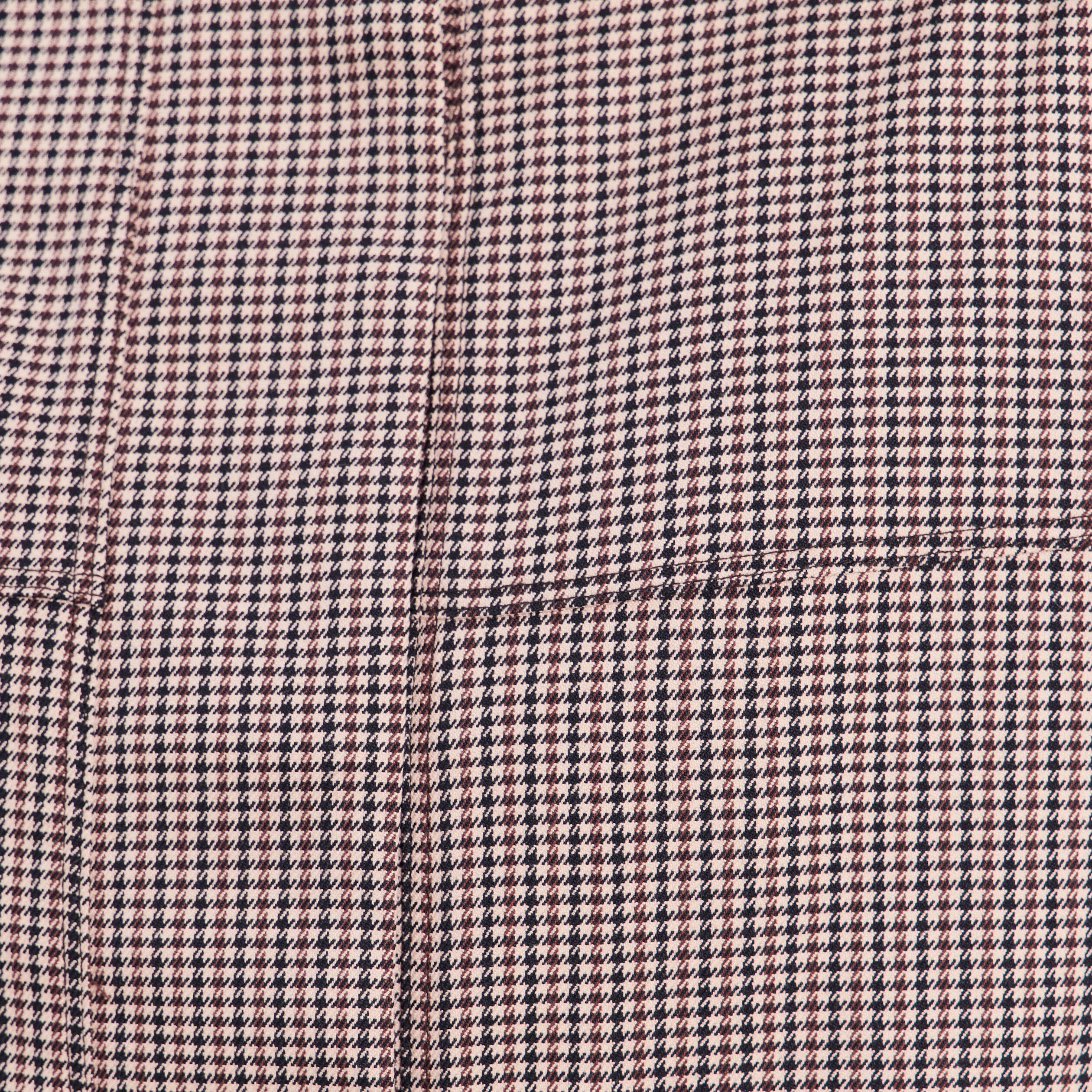 Veste col montant doubl&eacute;e marron femme