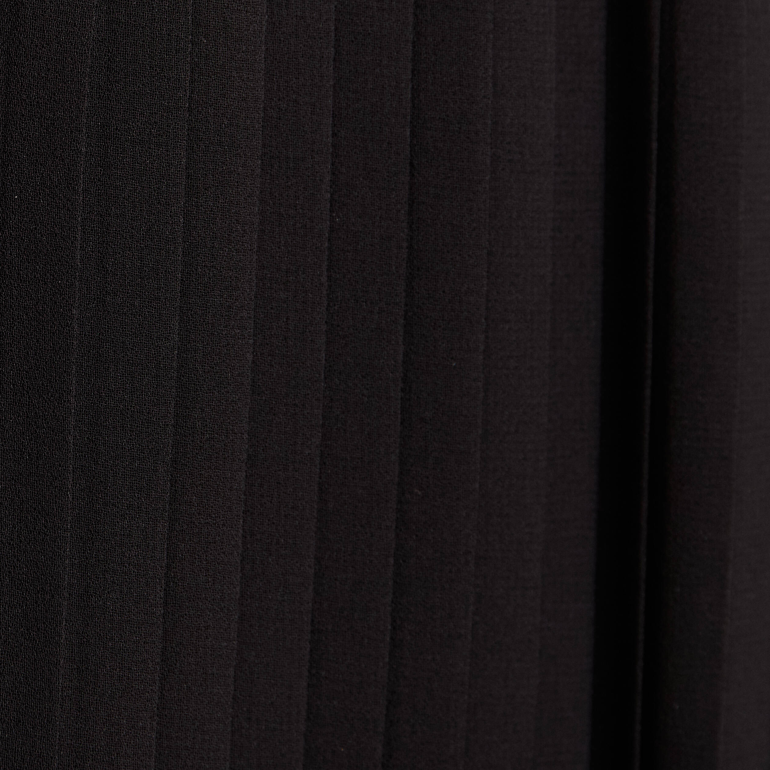 jupe longue evasee plissee noir femme Jupe longue évasée plissée noir femme