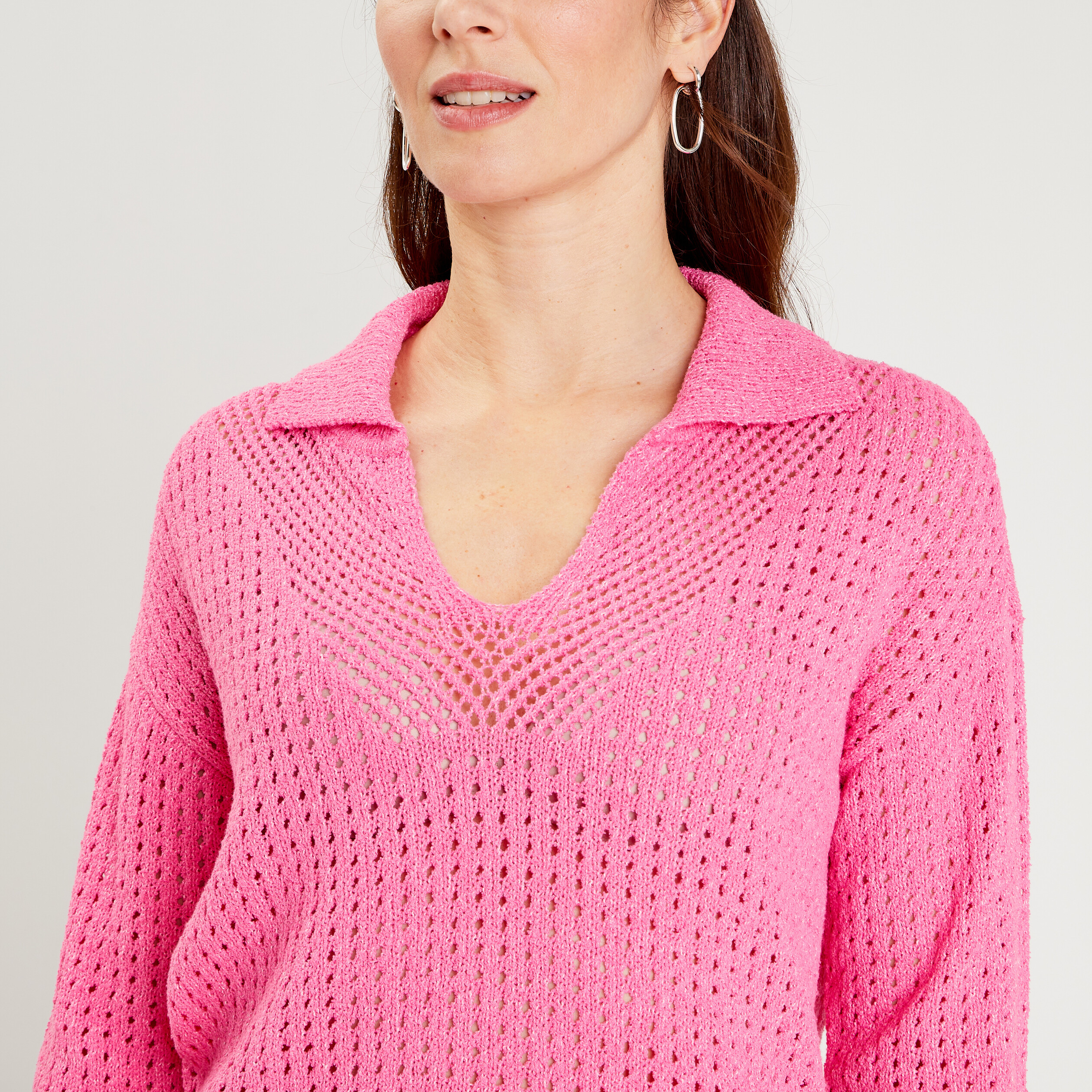 Pull Ajouré Brave Soul Homme - Taille T-M, Vert D'Eau, Occasion Très Bon État