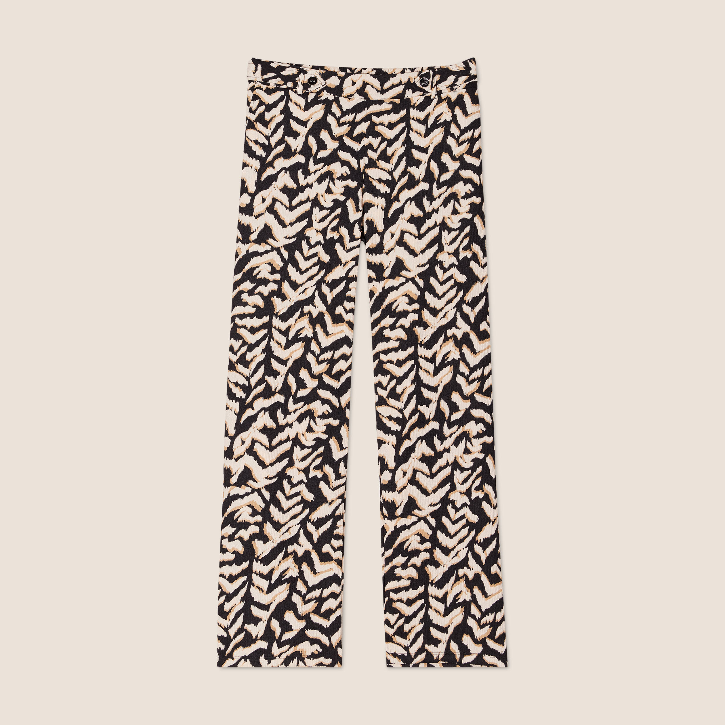 pantalon carotte taille basse noir femme Pantalon carotte taille basse noir femme
