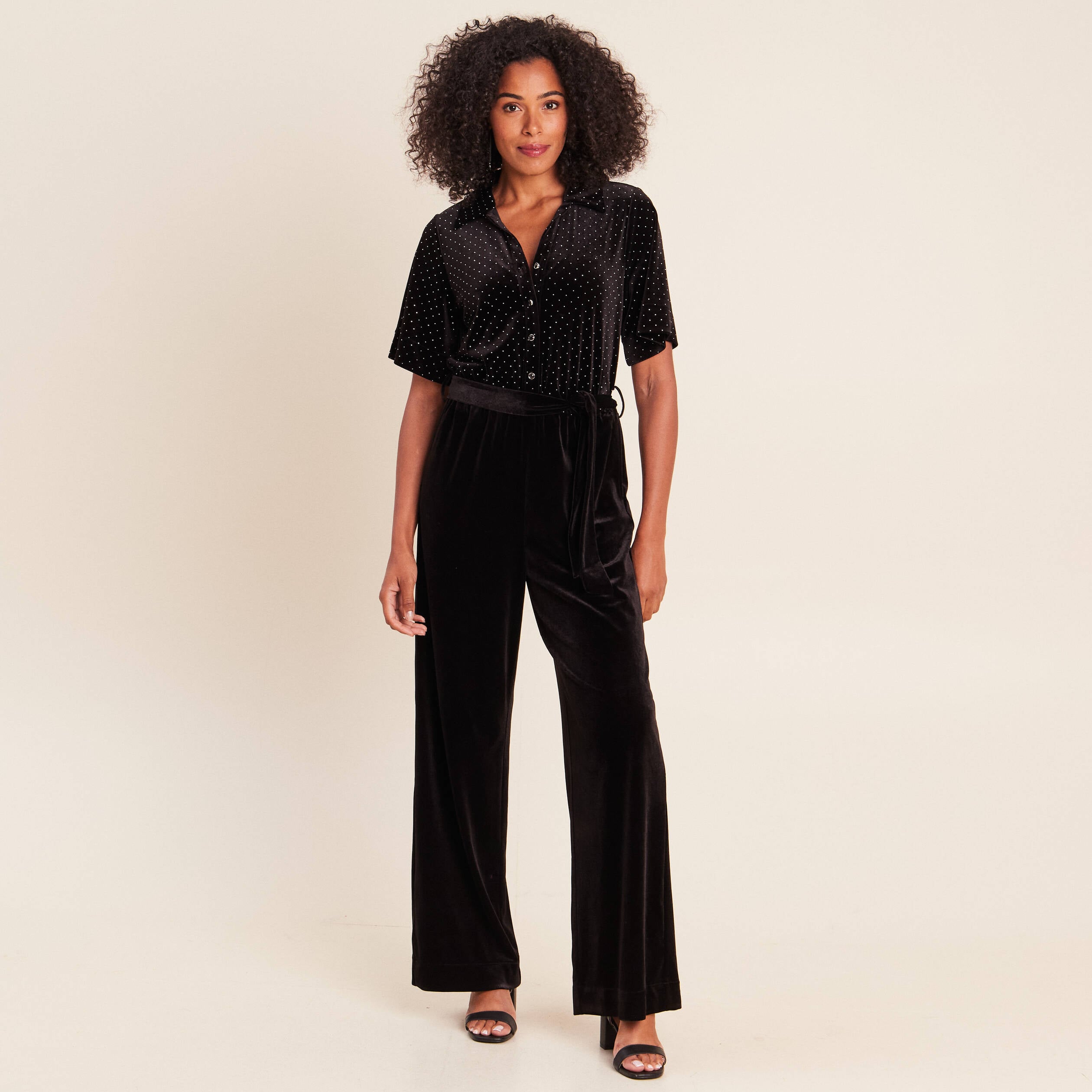 Combinaison noir femme