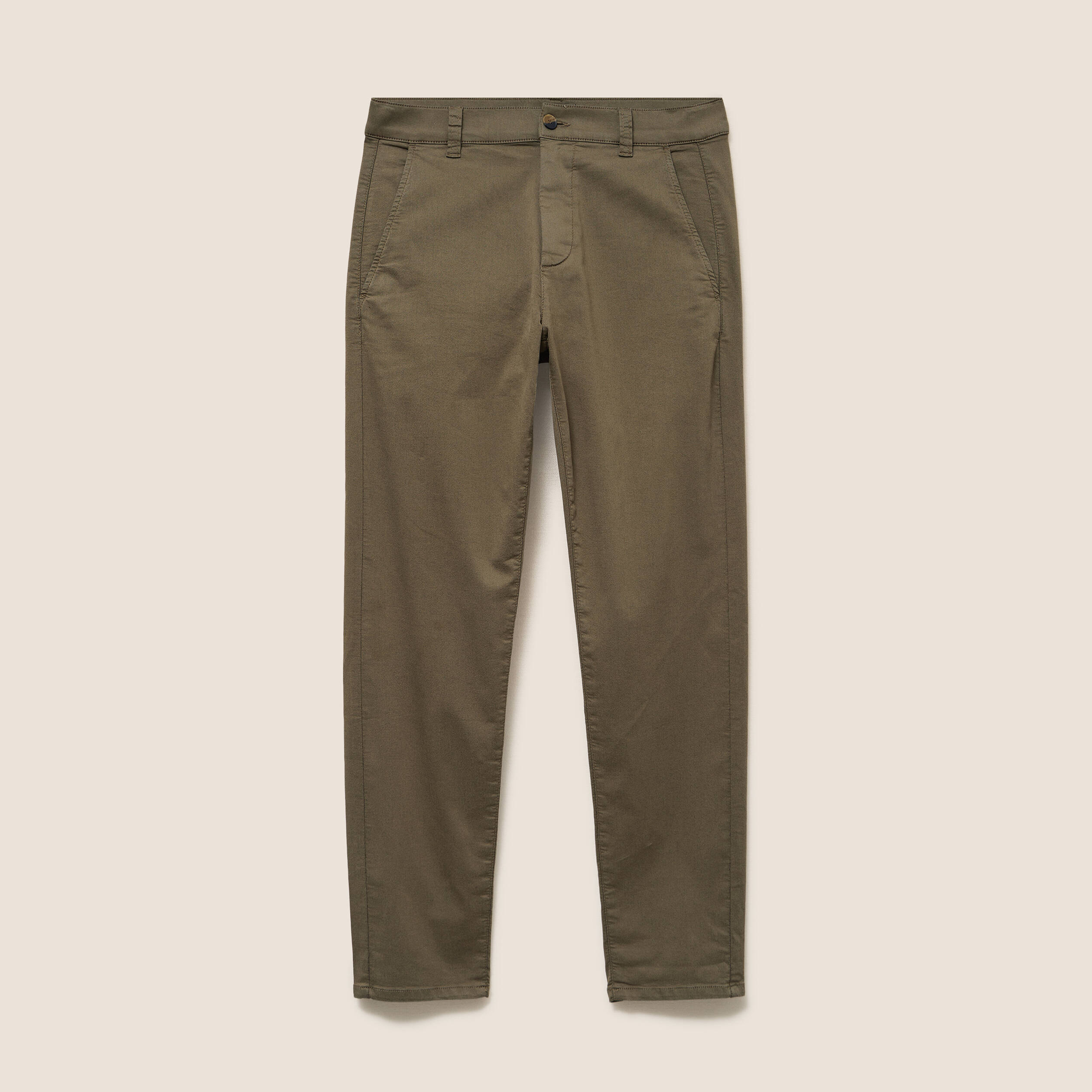 Pantalon Magique Monsieur le Leger chino vert kaki femme