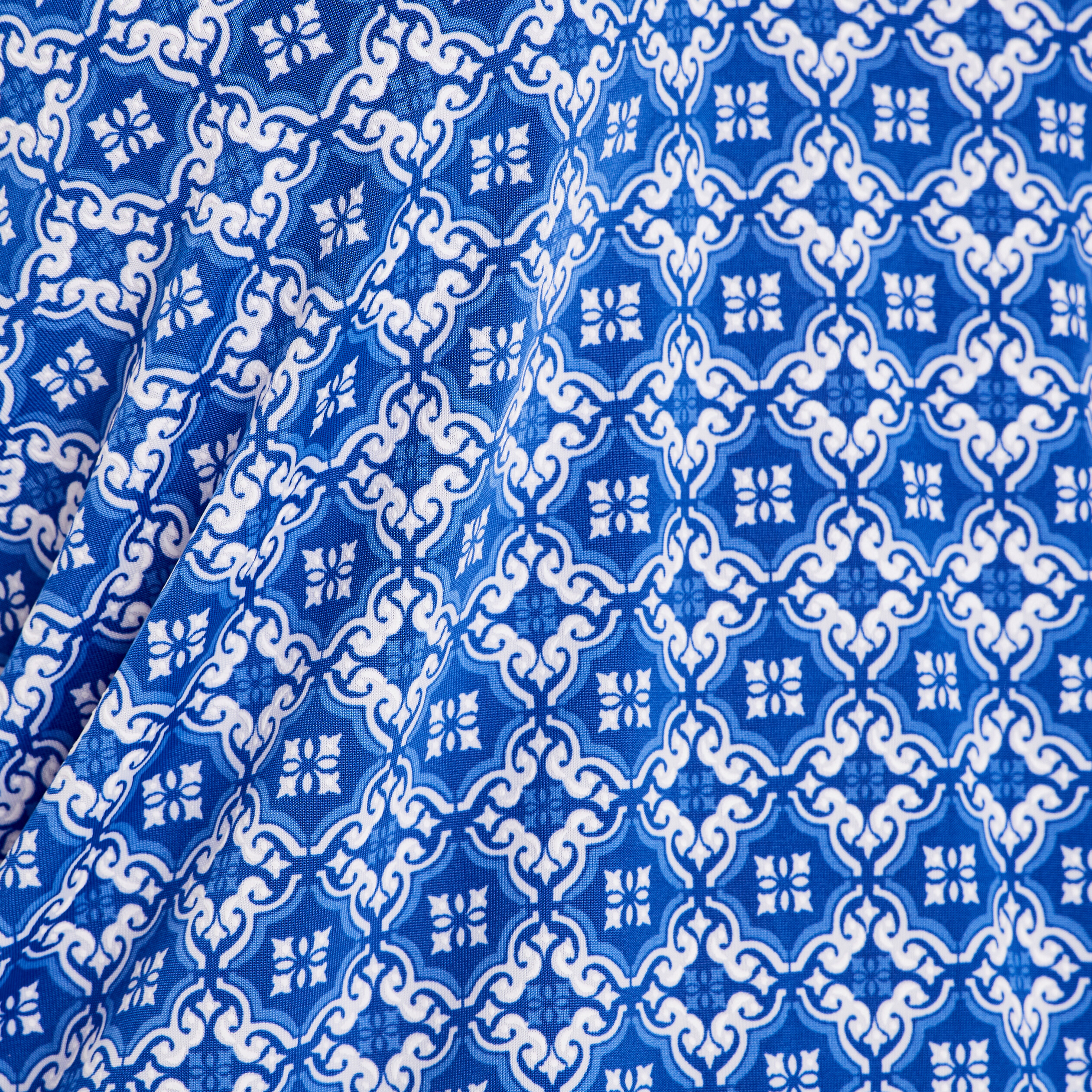 T-shirt &agrave; manches courtes bleu fonc&eacute; femme