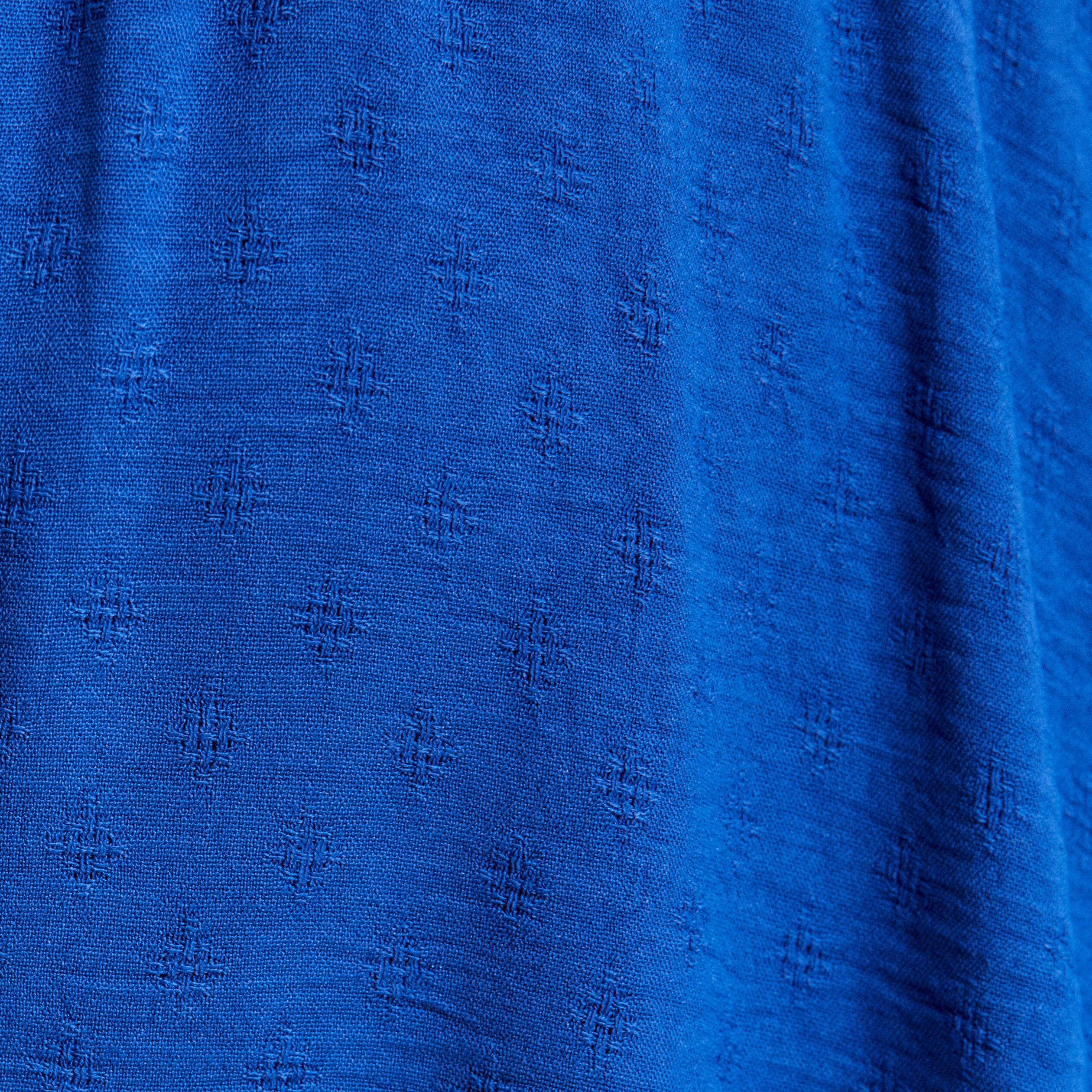 robe evasee taille smockee bleu electrique femme Robe évasée taille smockée bleu electrique femme