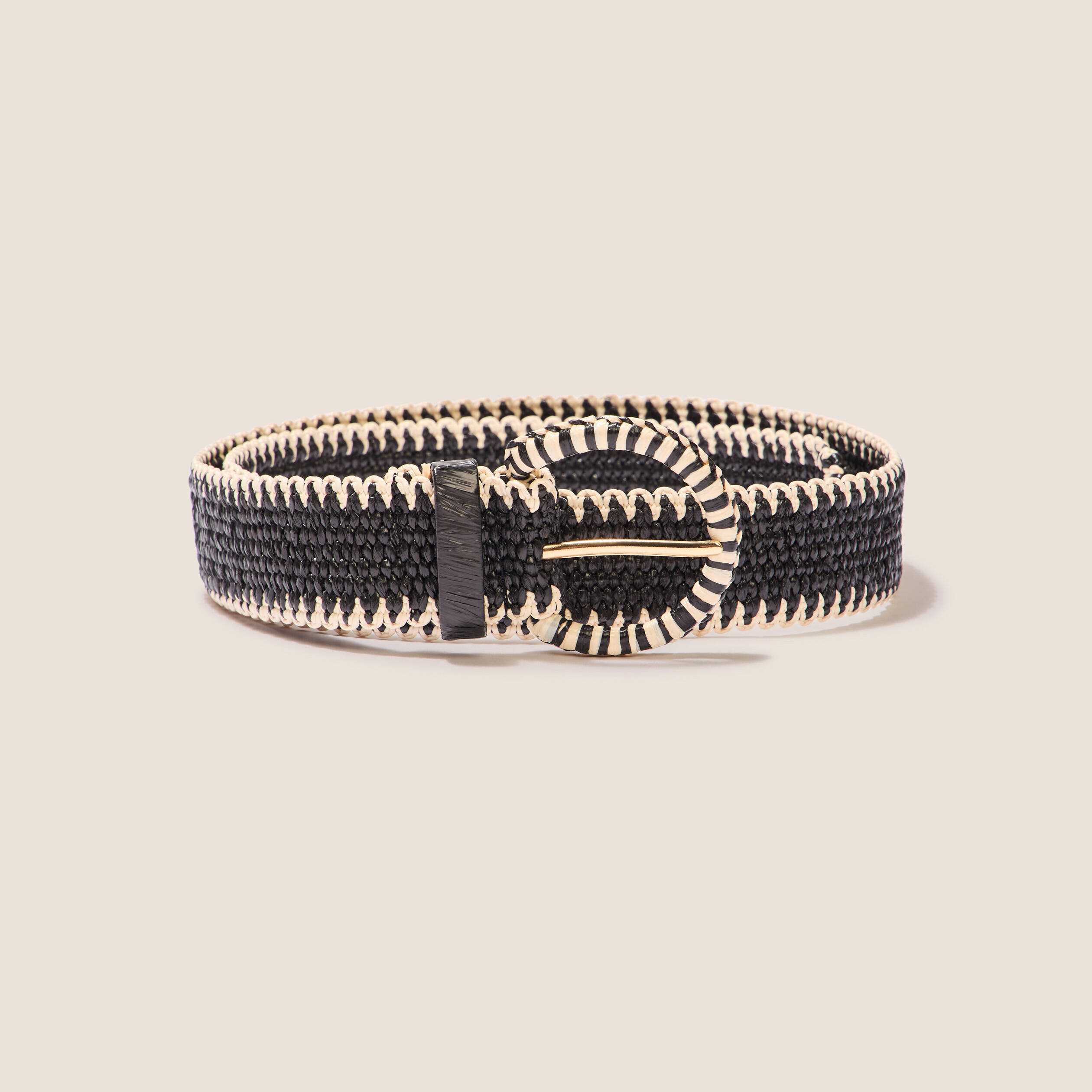 ceinture tressee noir femme Ceinture tressée noir femme