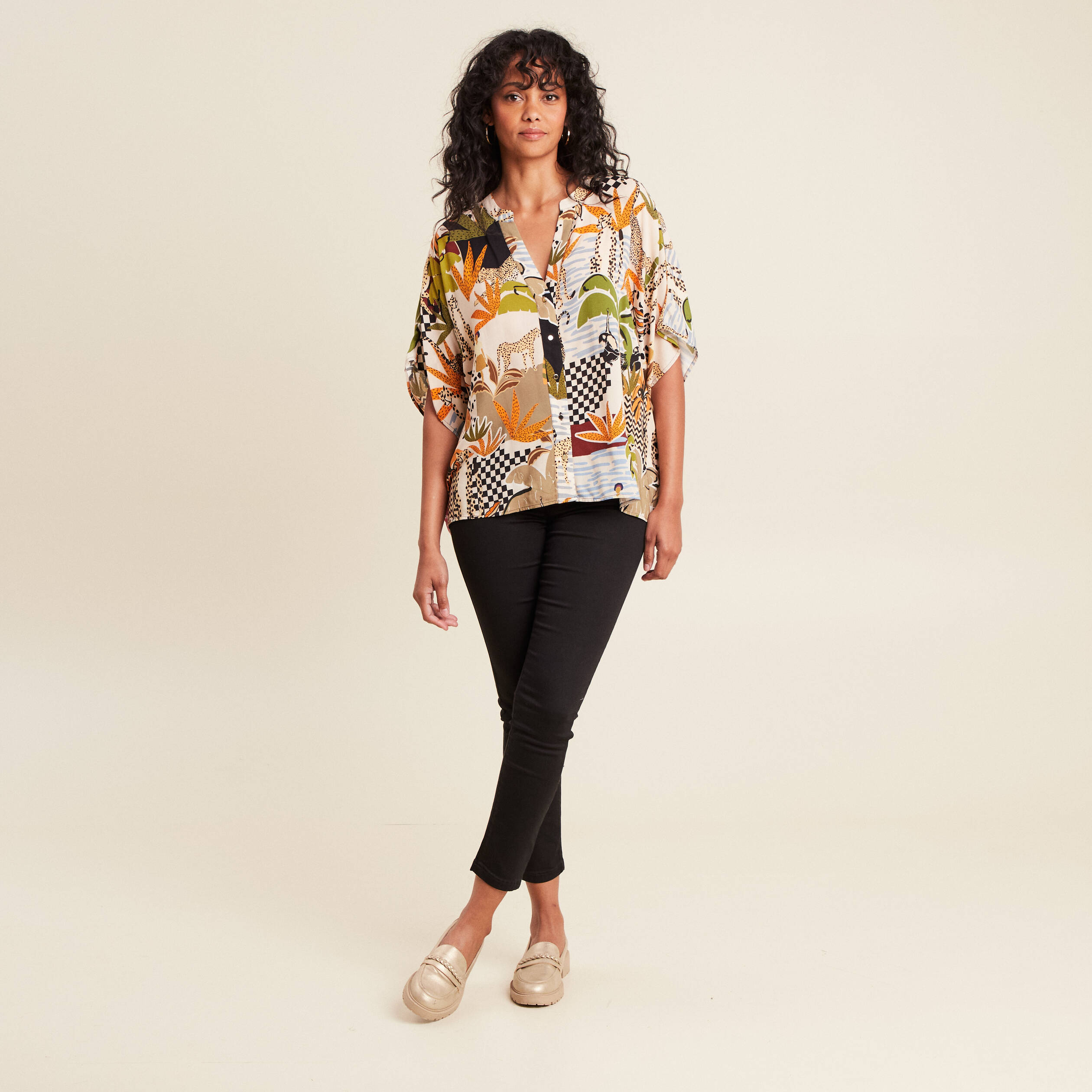 Haut Noir Ajusté De La Marque Expressions, Taille 14 - Très Bon état D'occasion