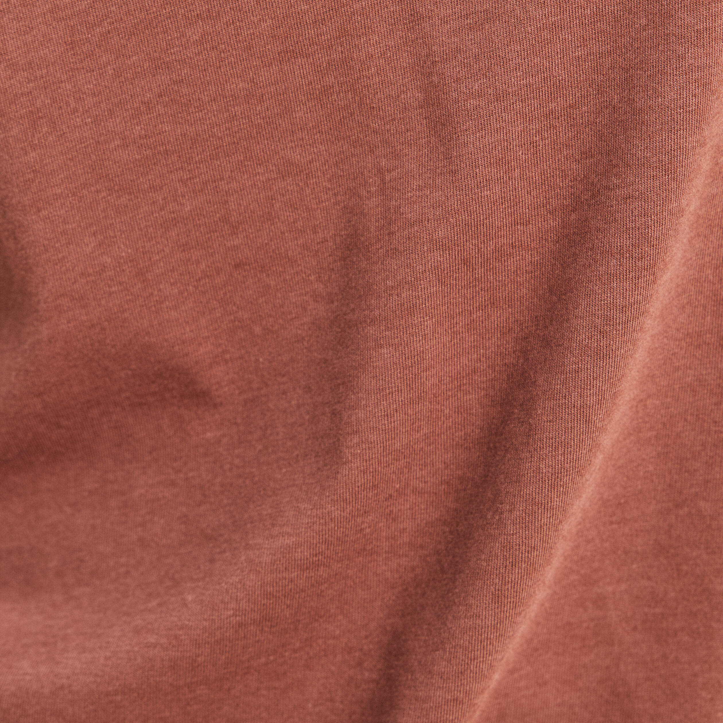 T-shirt manches courtes marron femme