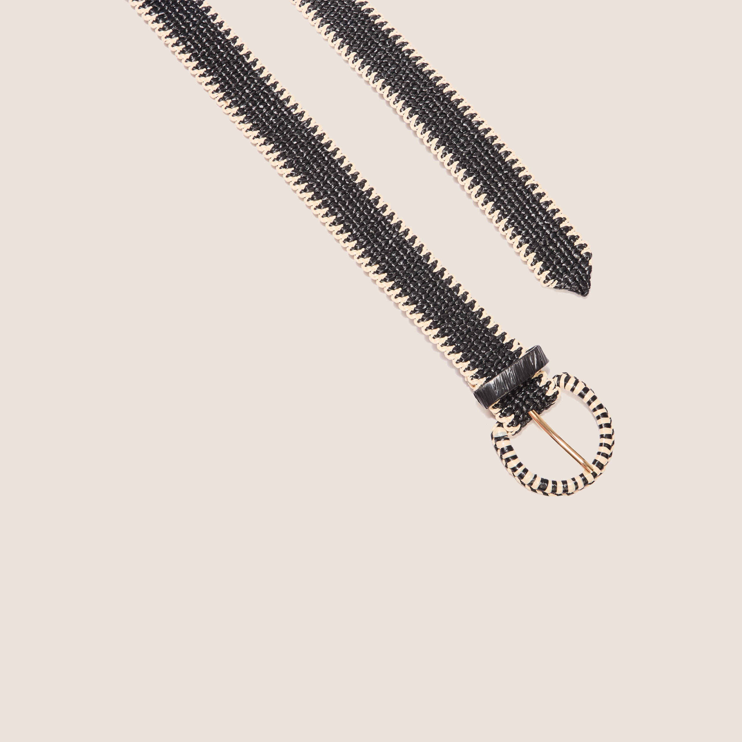 ceinture tressee noir femme Ceinture tressée noir femme