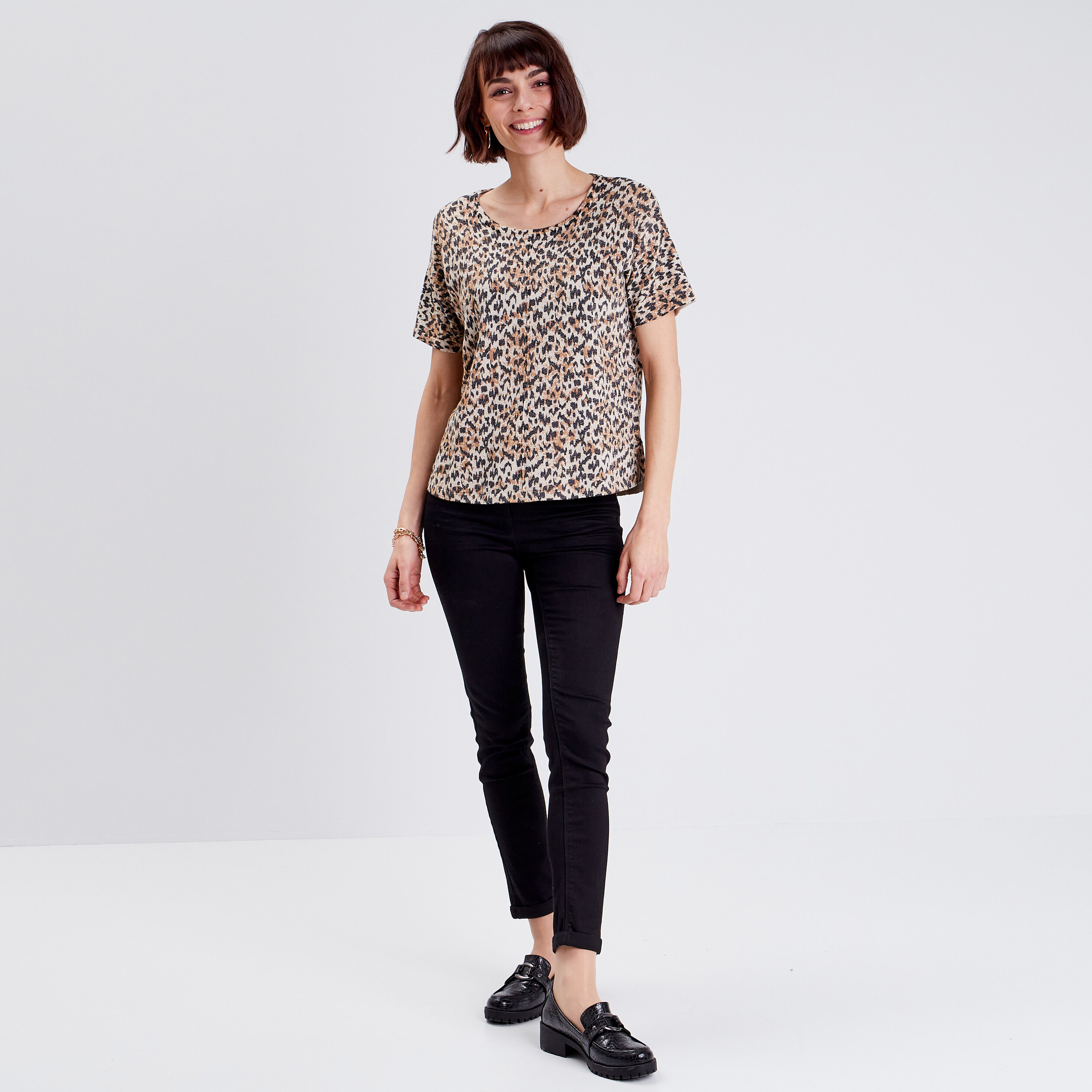 pull manches courtes beige femme Pull manches courtes beige femme