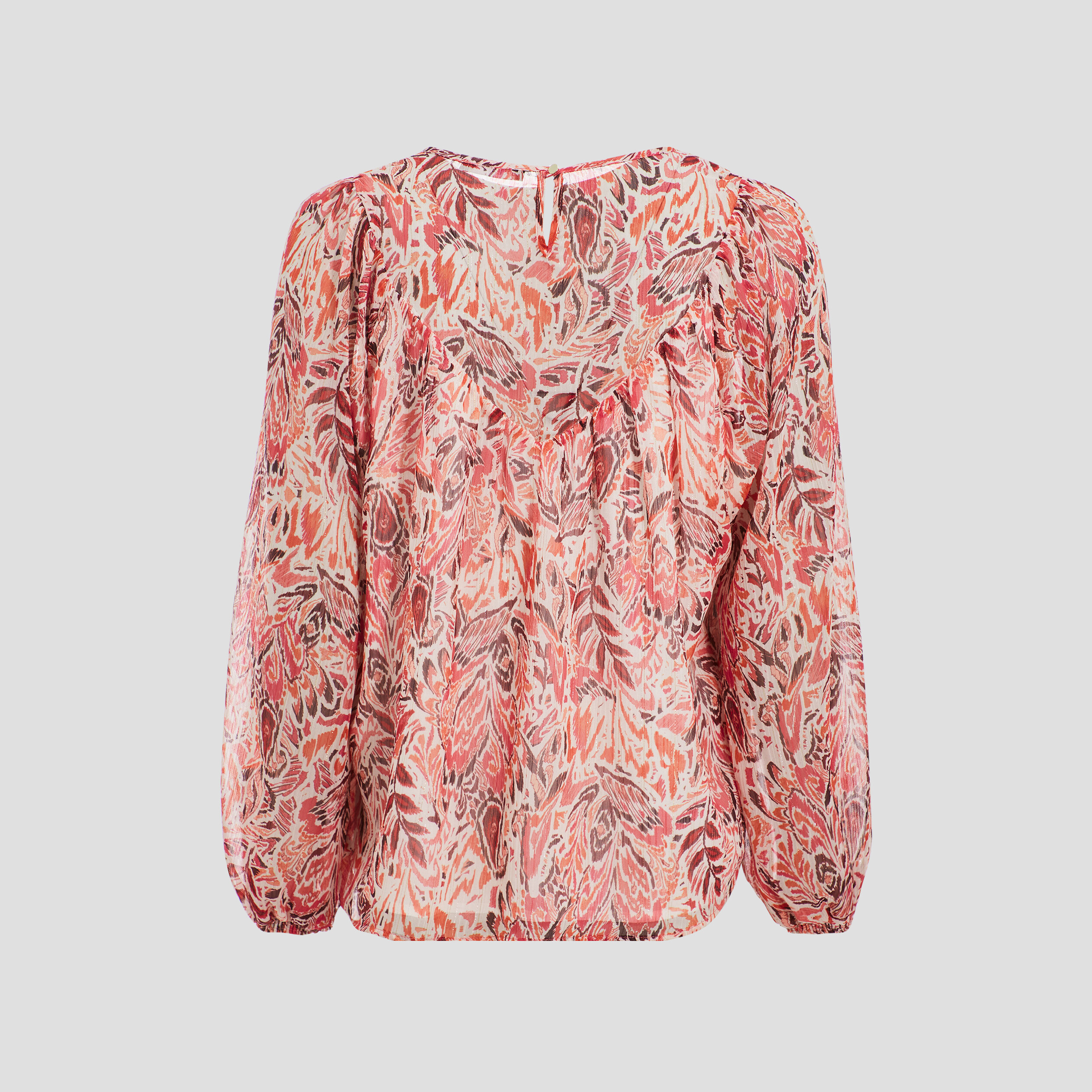 blouse manches longues rose fushia femme Blouse manches longues rose fushia femme