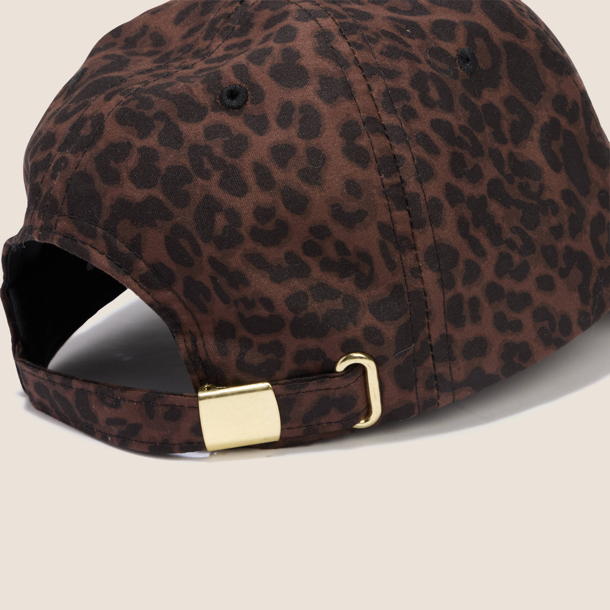 Casquette marron femme