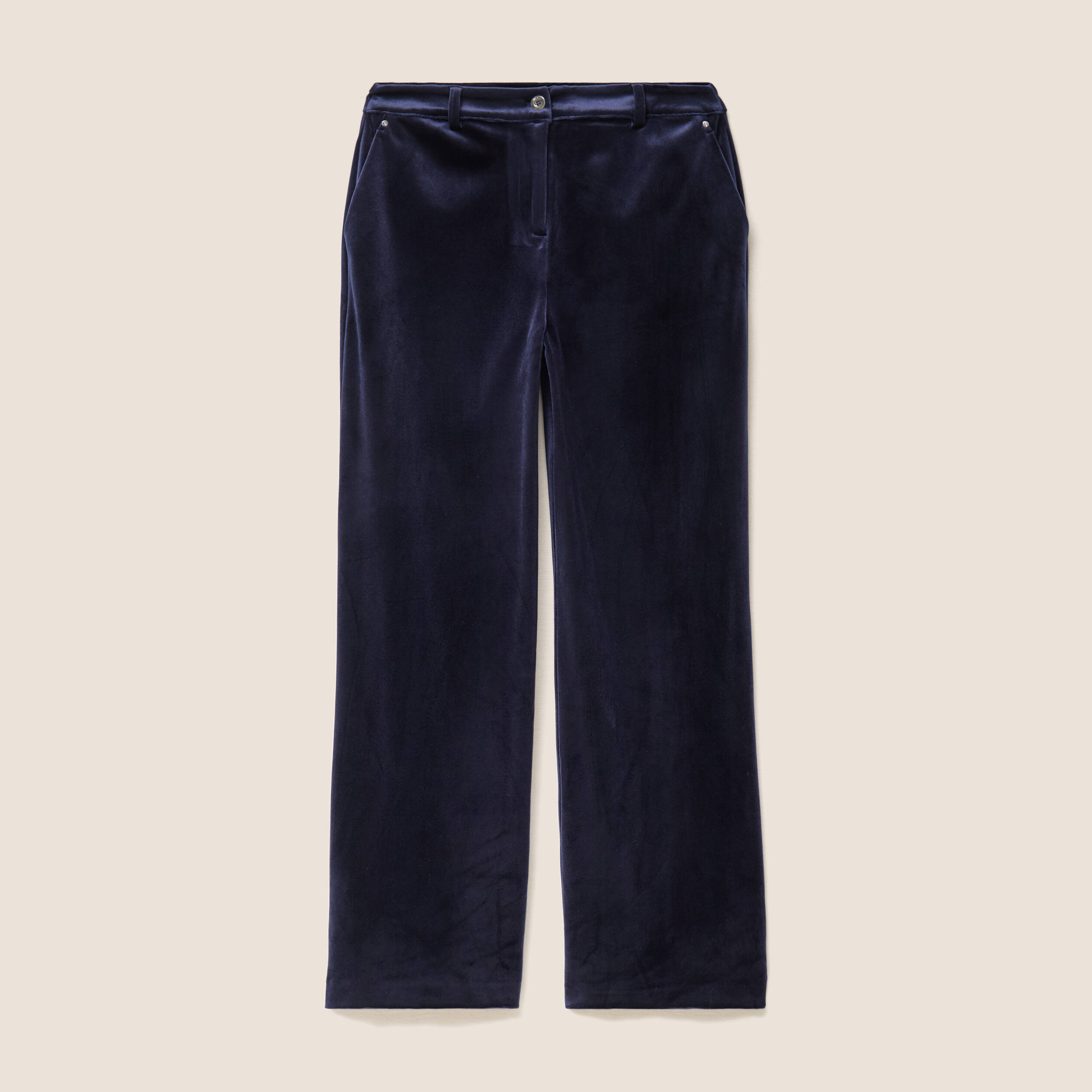 Pantalon Slim Velours Marine Marithé & François Girbaud – Taille 26 (36) – Stretch – Neuf Avec étiquette