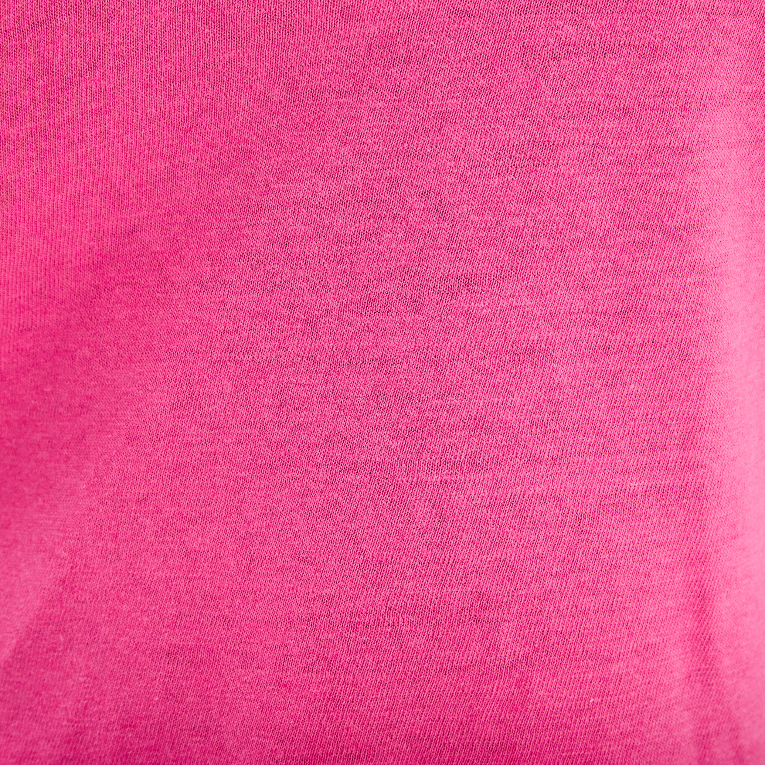 t shirt manches courtes rose fushia femme T-shirt manches courtes rose fushia femme