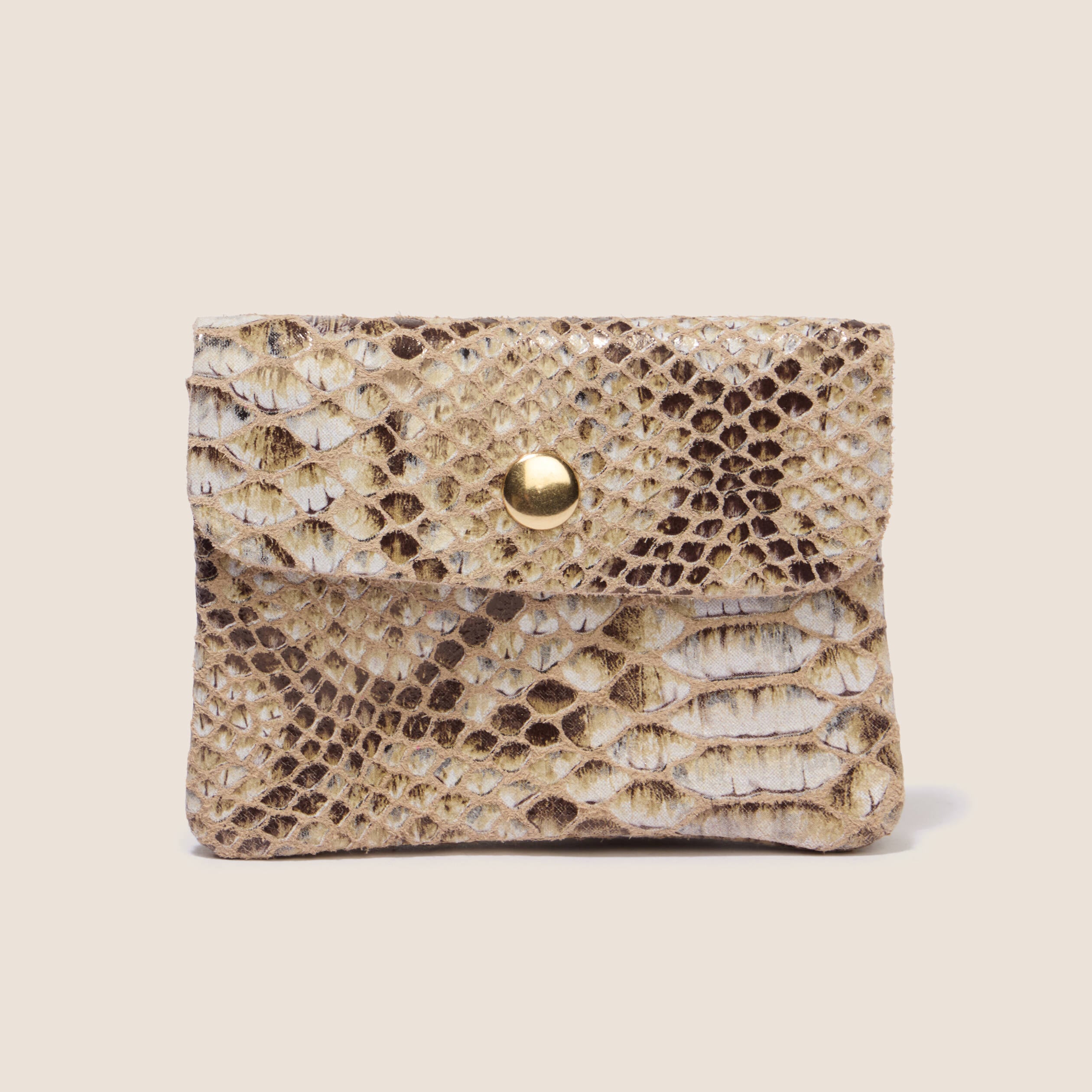 Portemonnaie sable femme