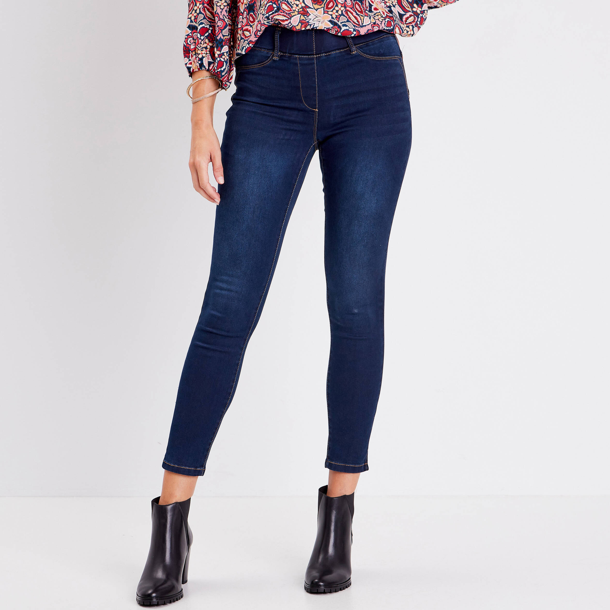 tregging taille standard denim brut femme Tregging taille standard denim brut femme