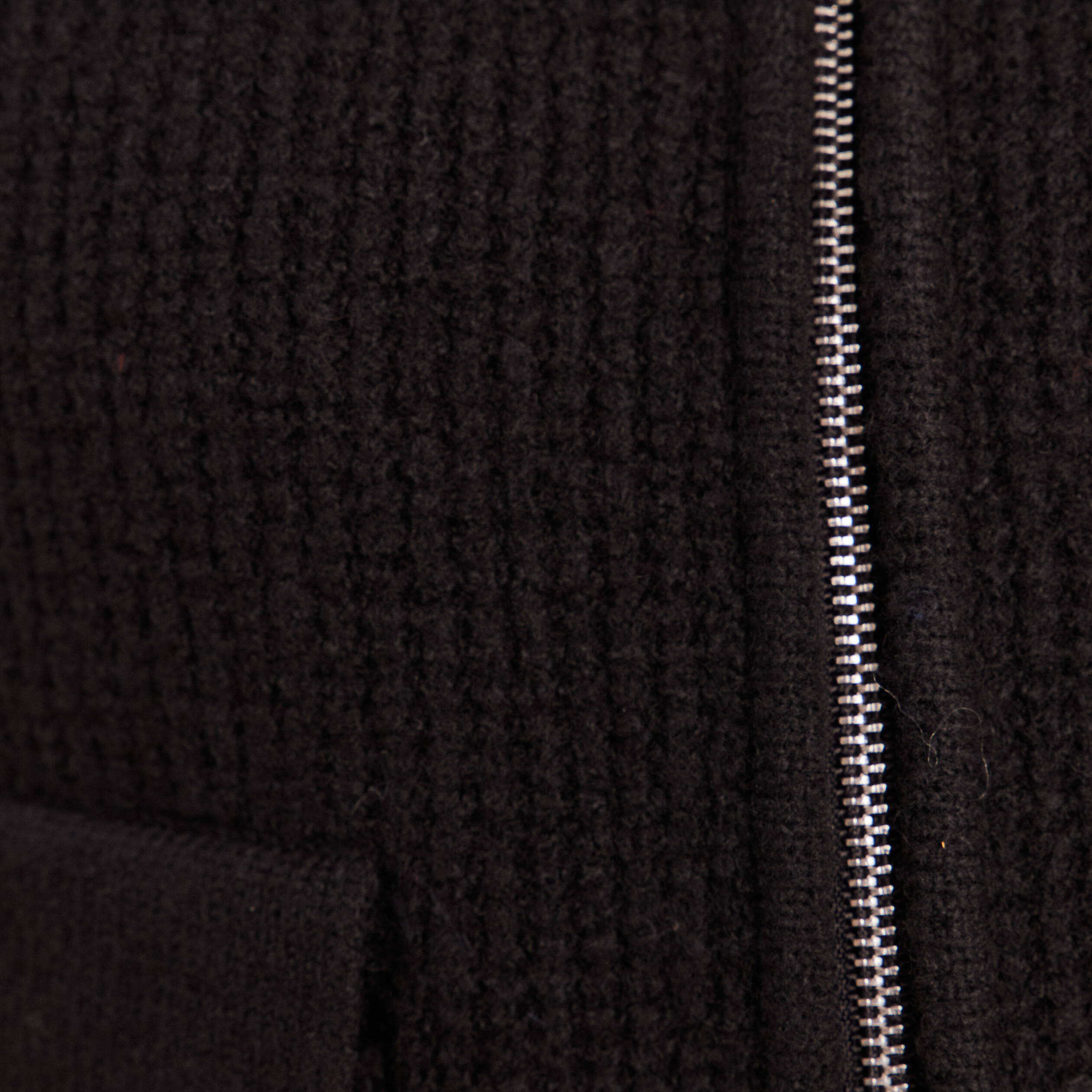 Gilet zipp&eacute; sans manches noir femme