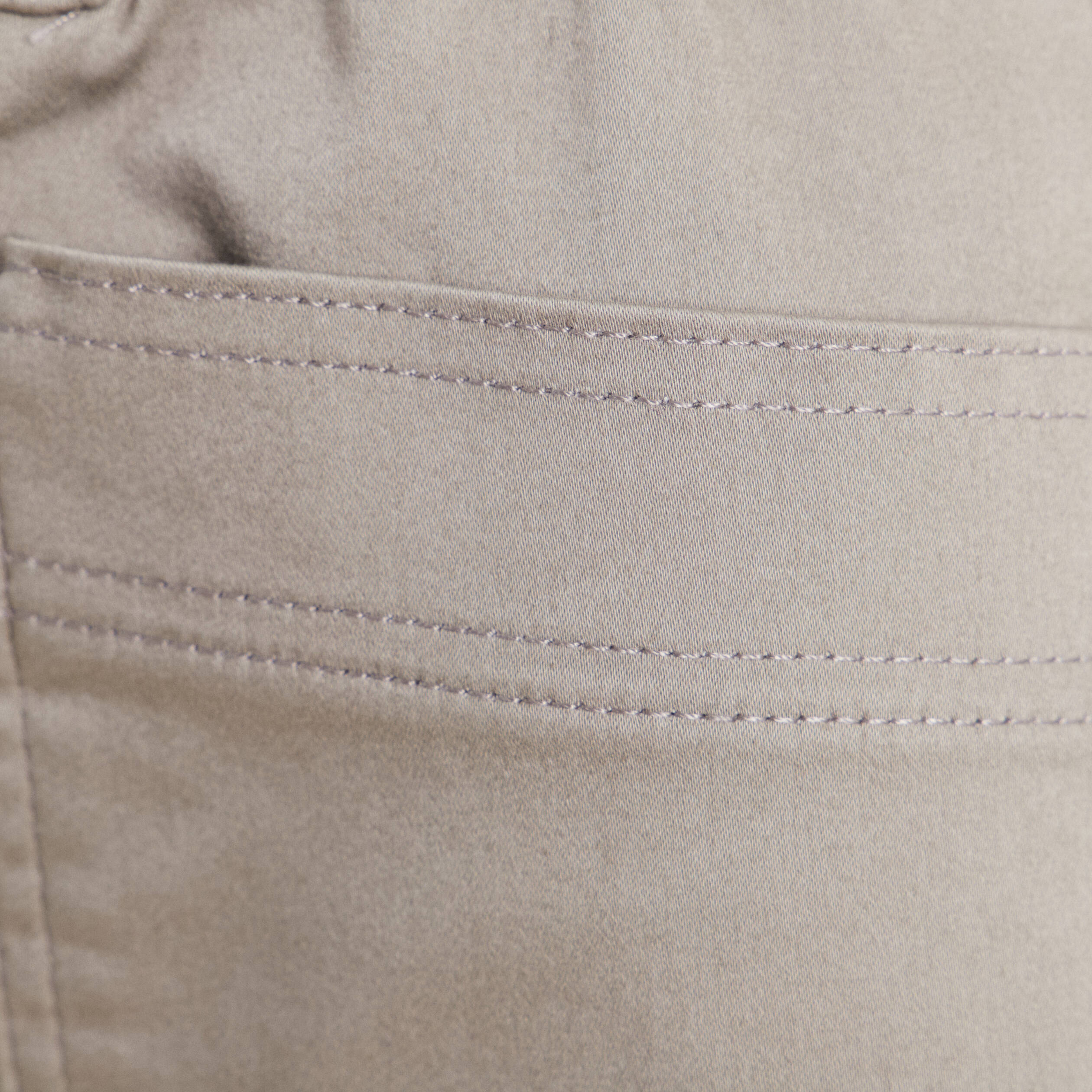 Jupe droite r&eacute;versible gris femme