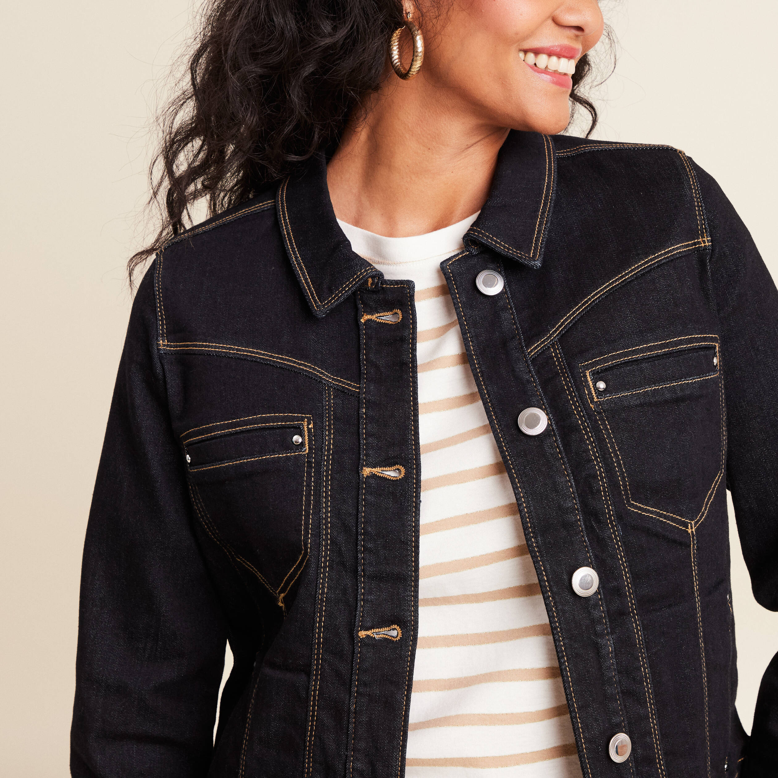 veste denim brut femme Veste denim brut femme