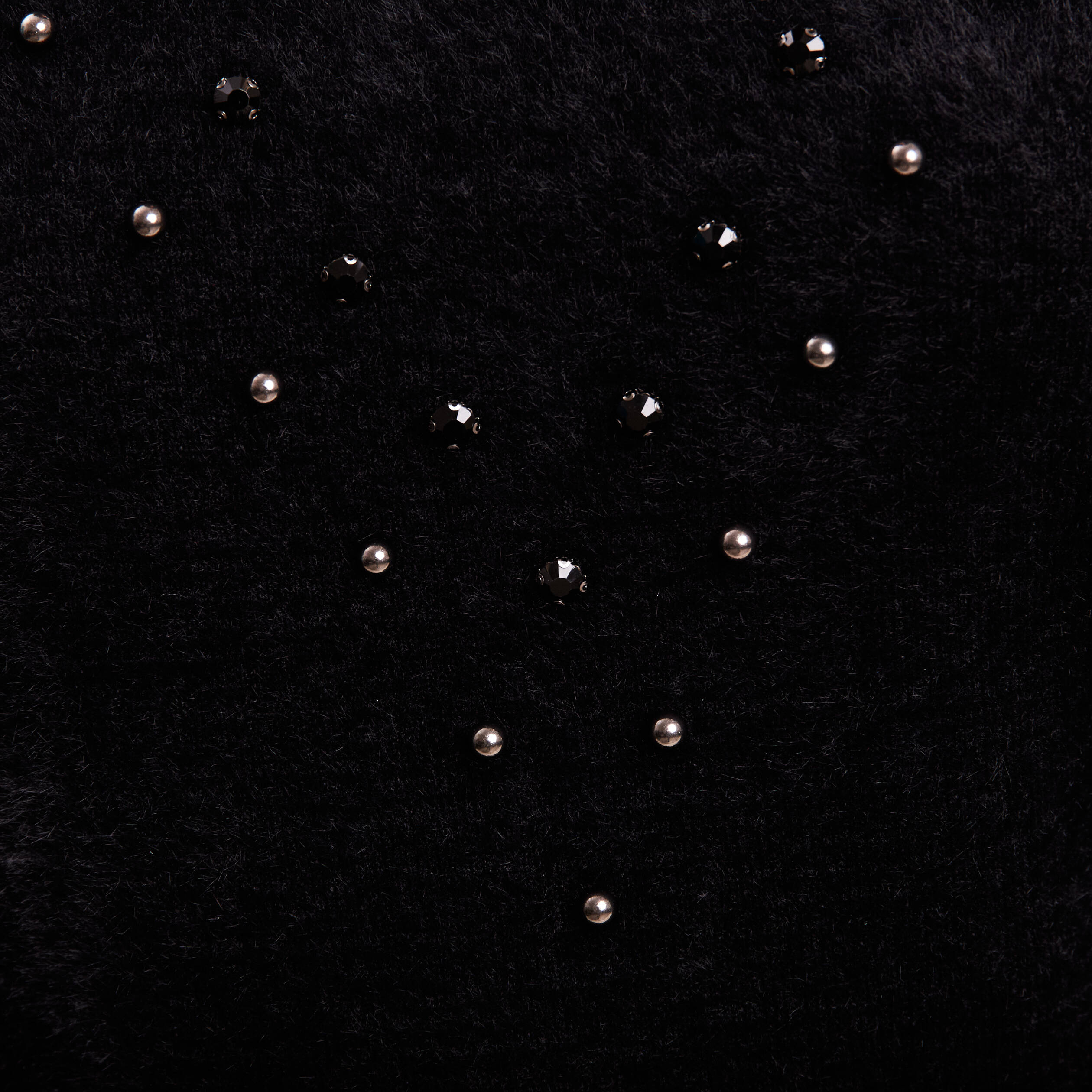 pull manches longues strass noir femme Pull manches longues strass noir femme