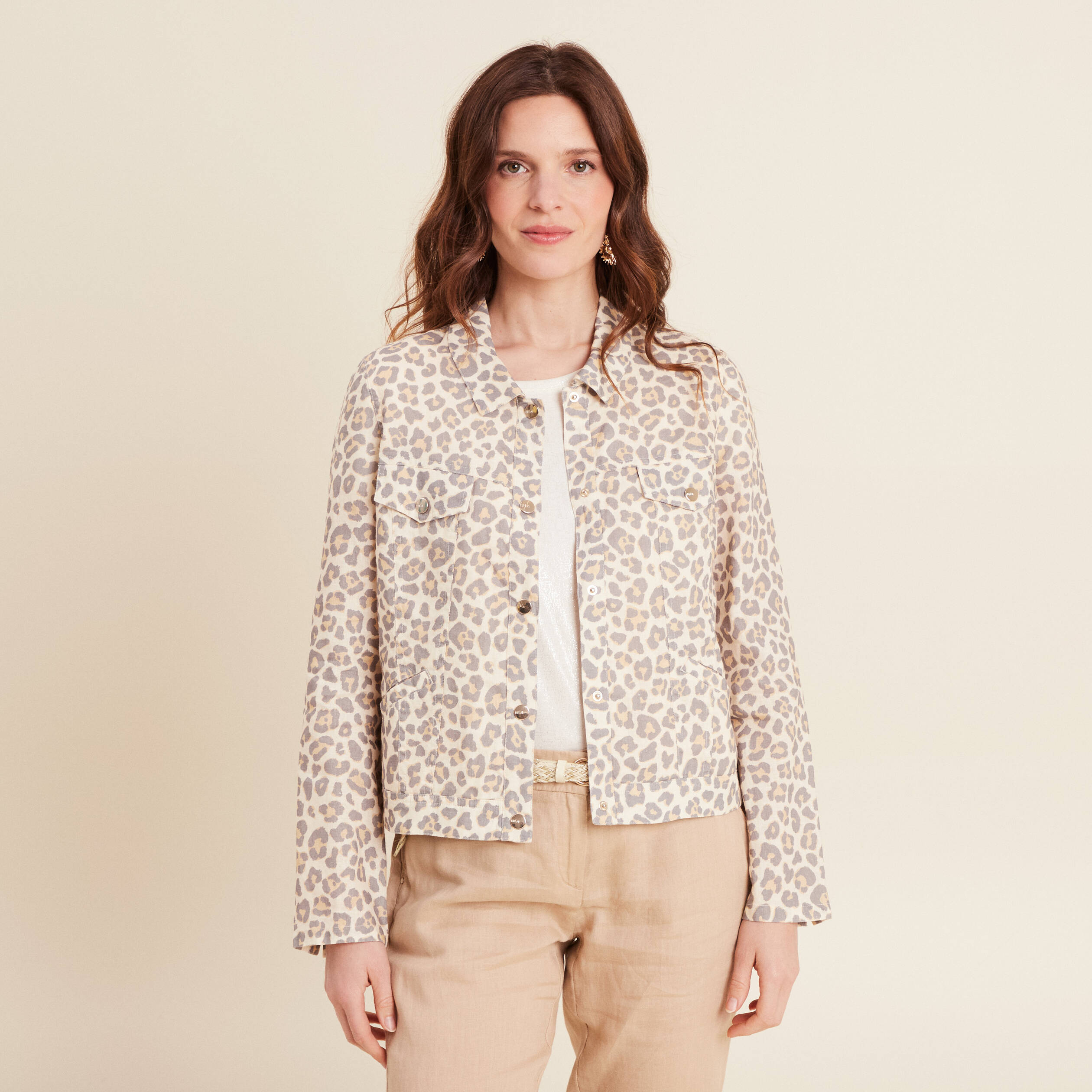veste boutonnee blanc femme Veste boutonnée blanc femme