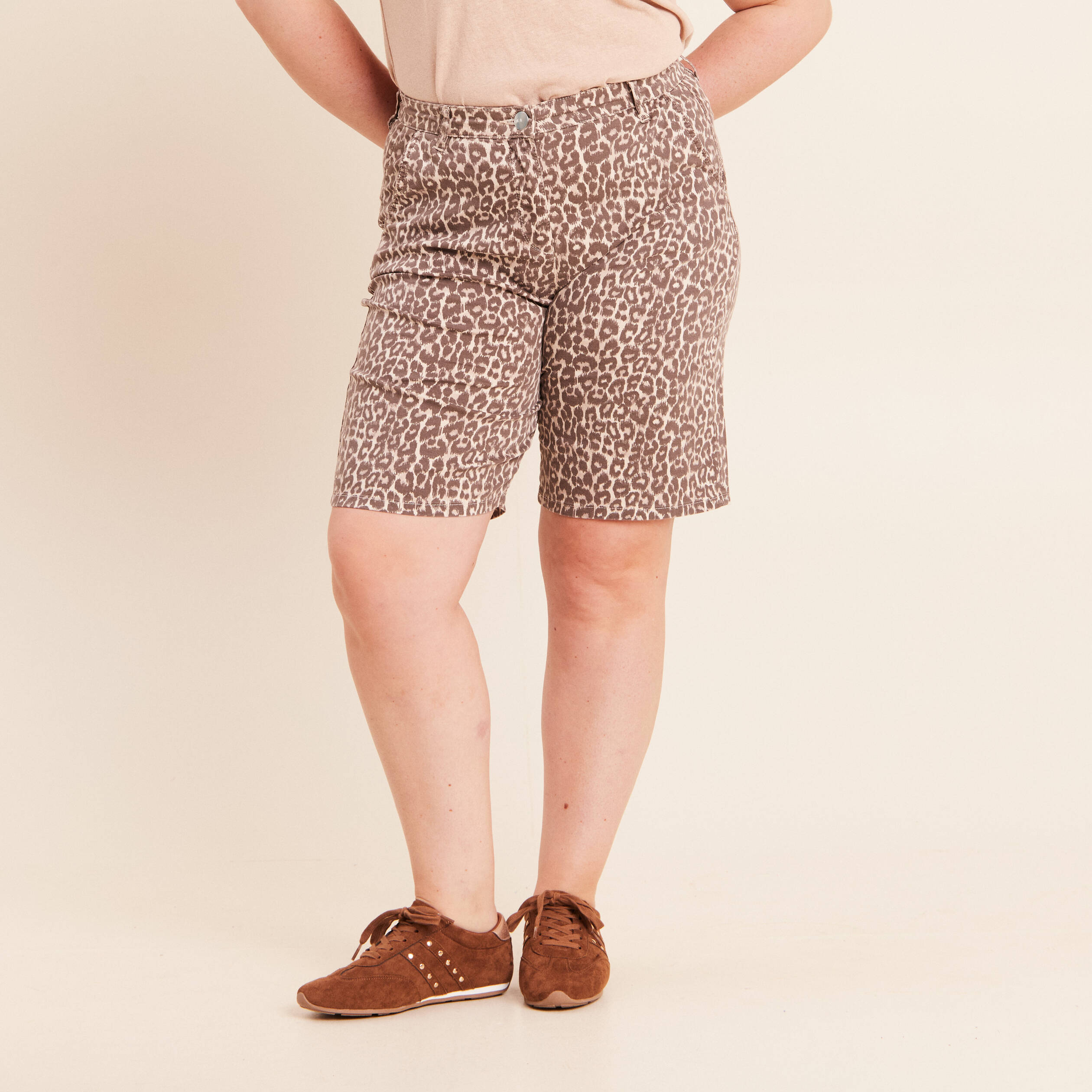 Pantalon magique le l&eacute;ger beige femme