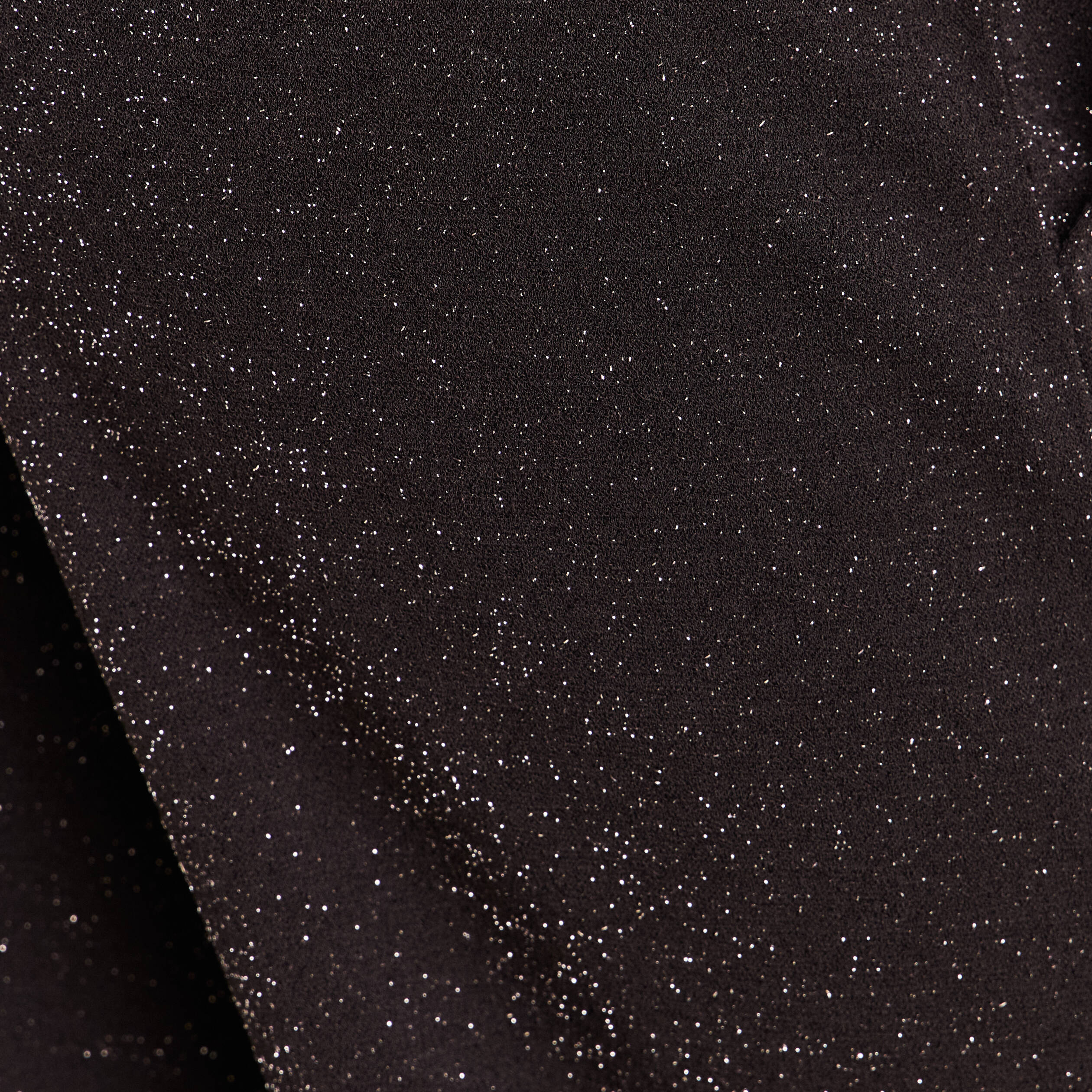 Pantalon large taille haute noir femme