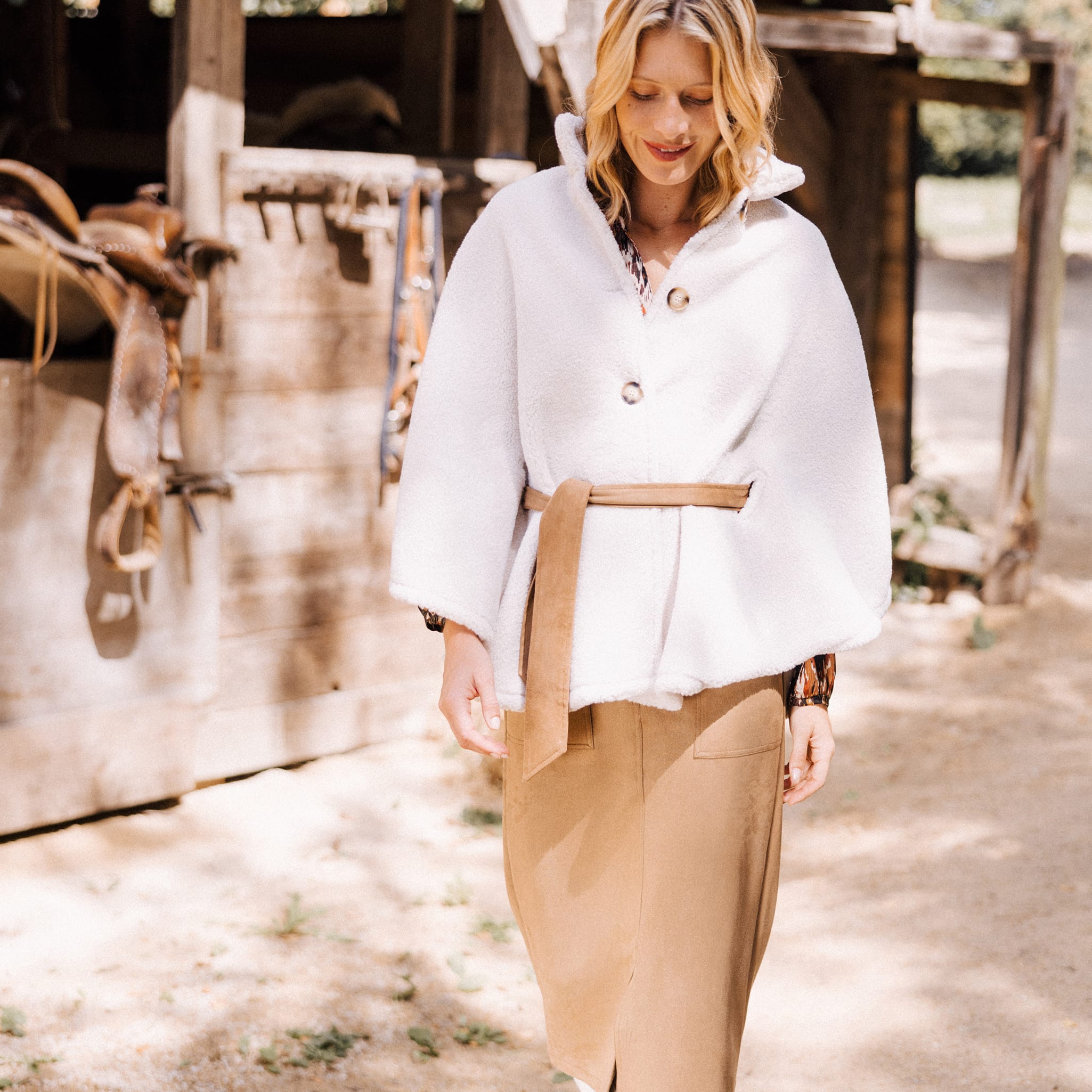 Poncho femme bonobo best sale