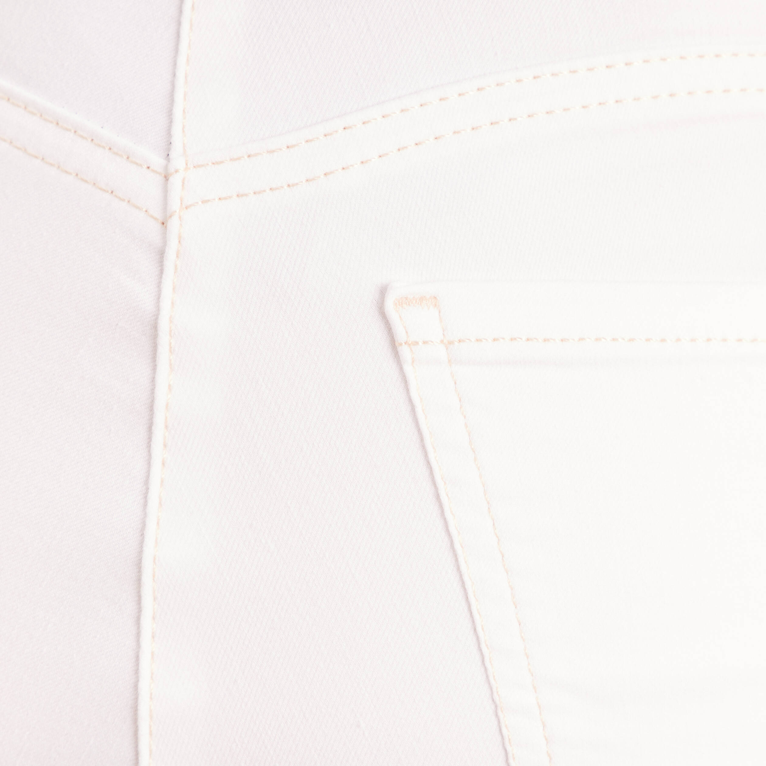 Pantalon magique Le L&eacute;ger coupe droite beige femme