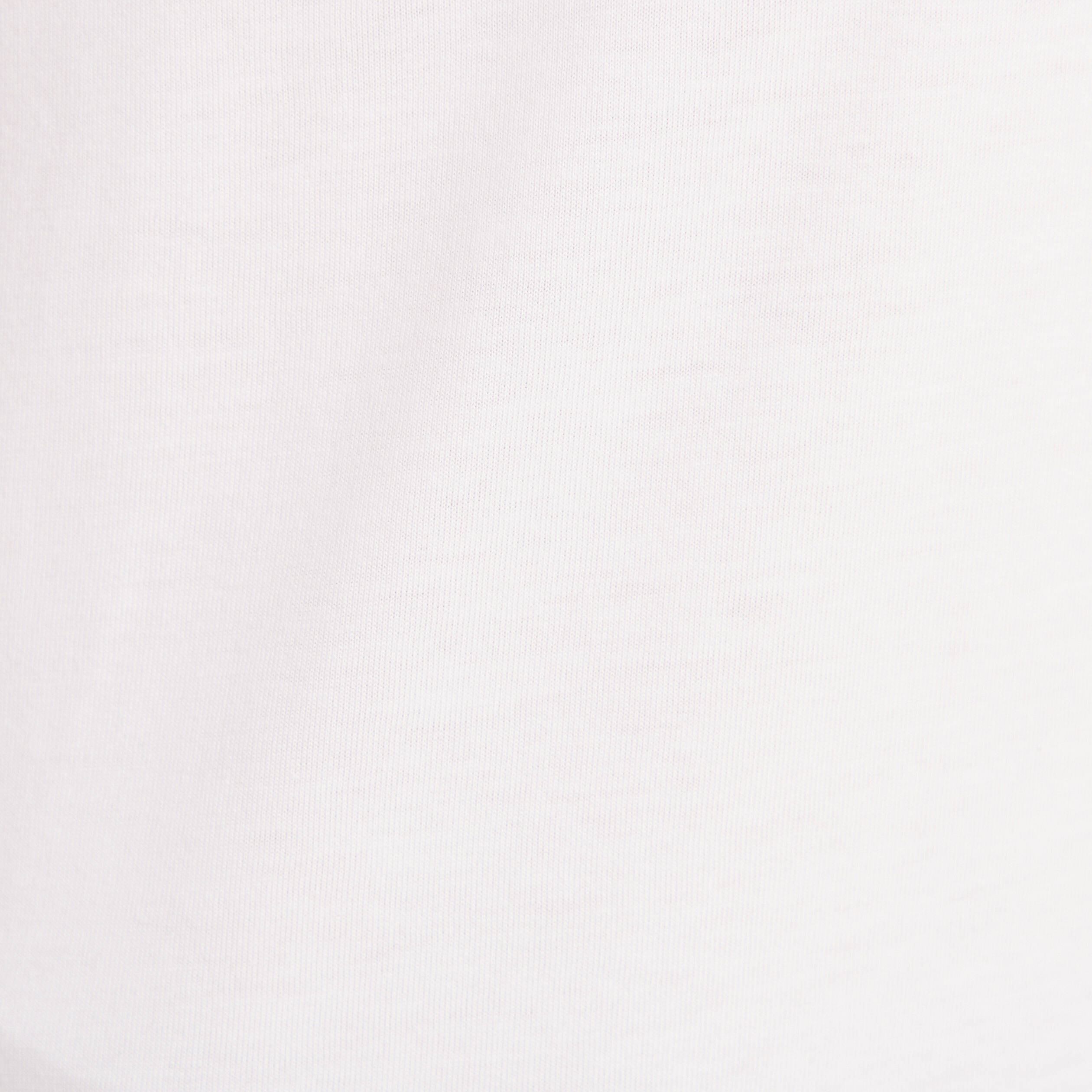 T-shirt col rond blanc femme