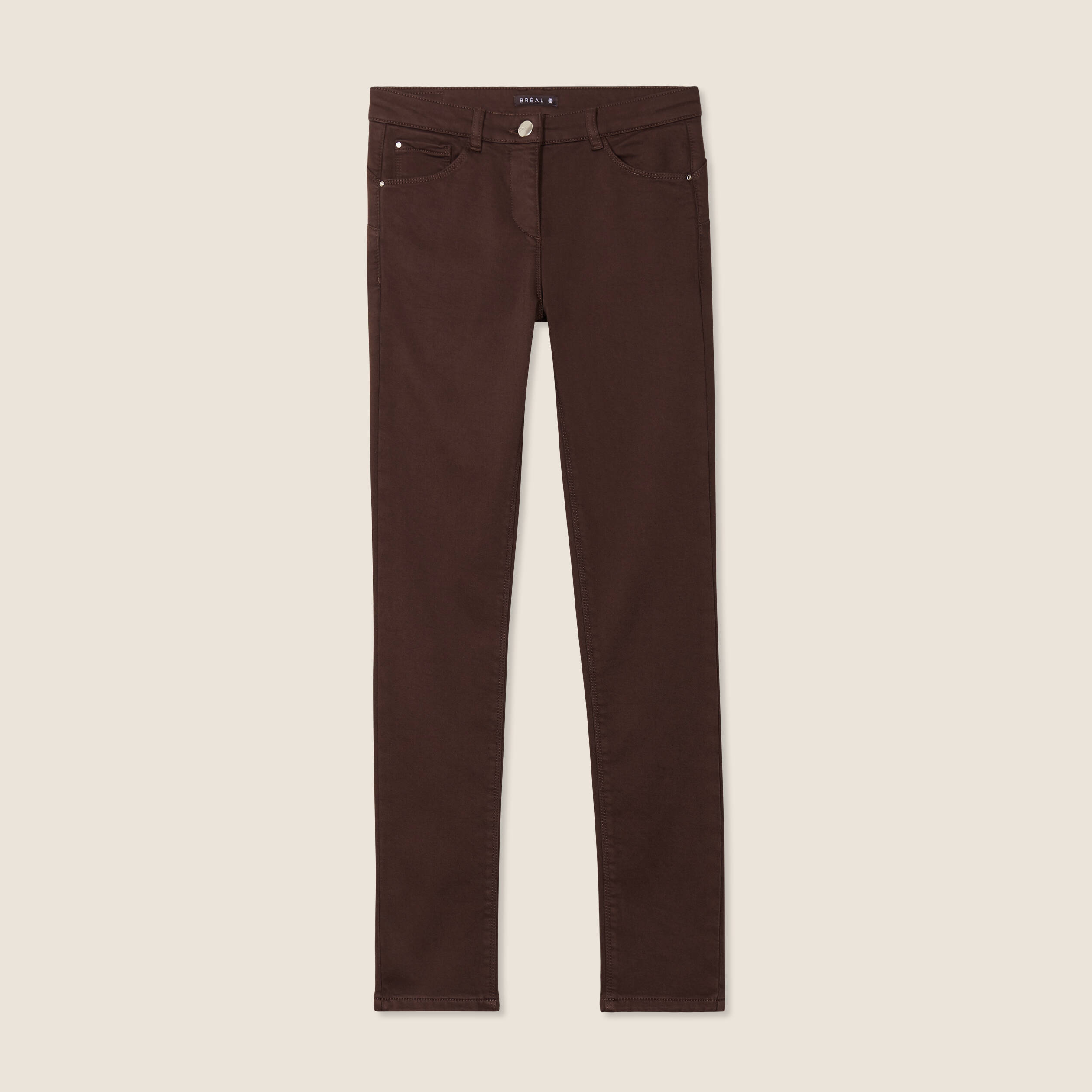 Pantalon magique Le Chaud marron fonc&eacute; femme