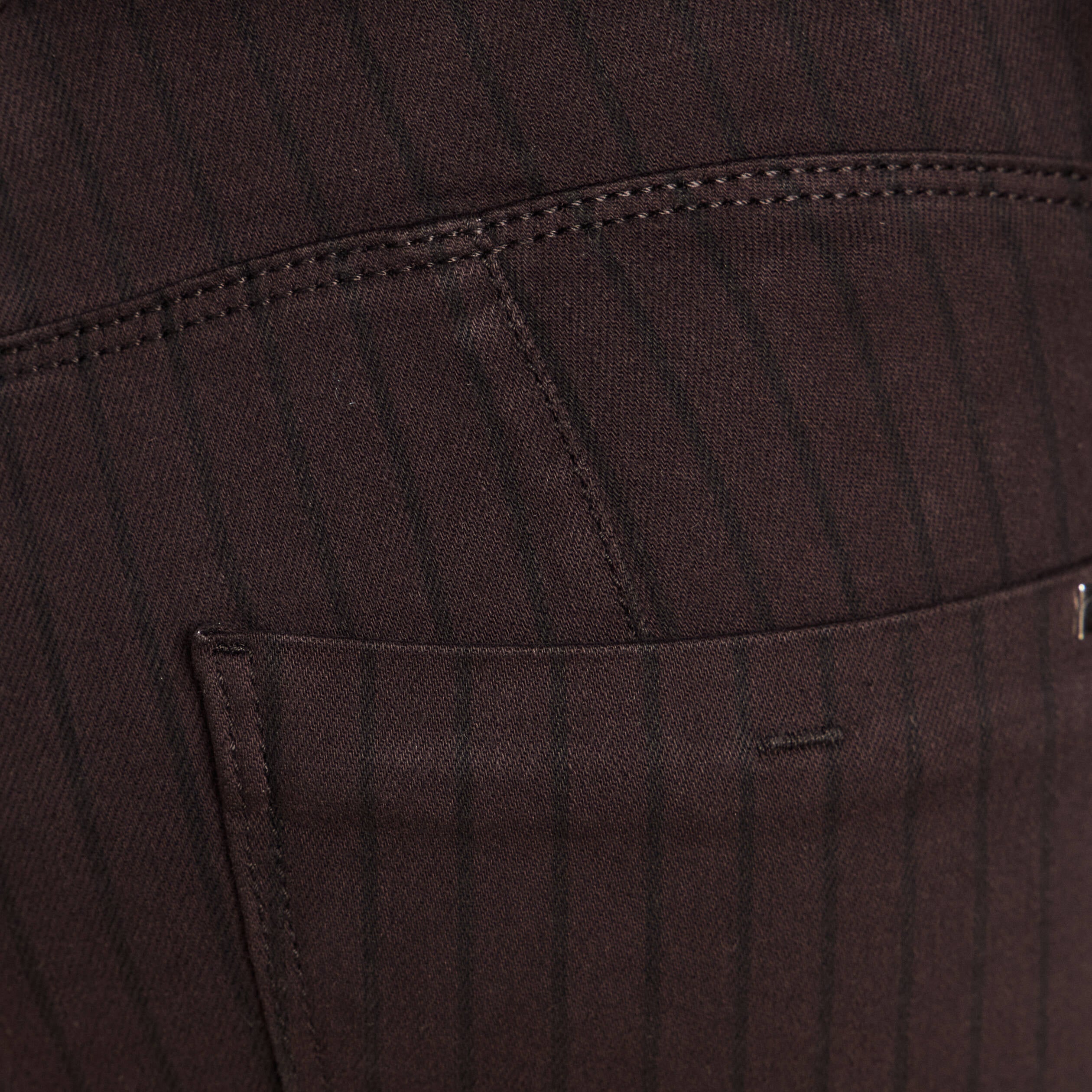 Pantalon magique L'Unique coupe bootcut marron fonc&eacute; femme