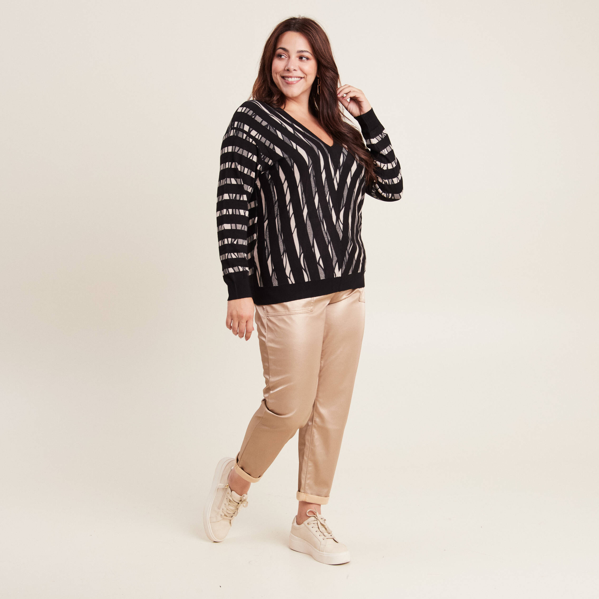 pull manches longues noir femme Pull manches longues noir femme