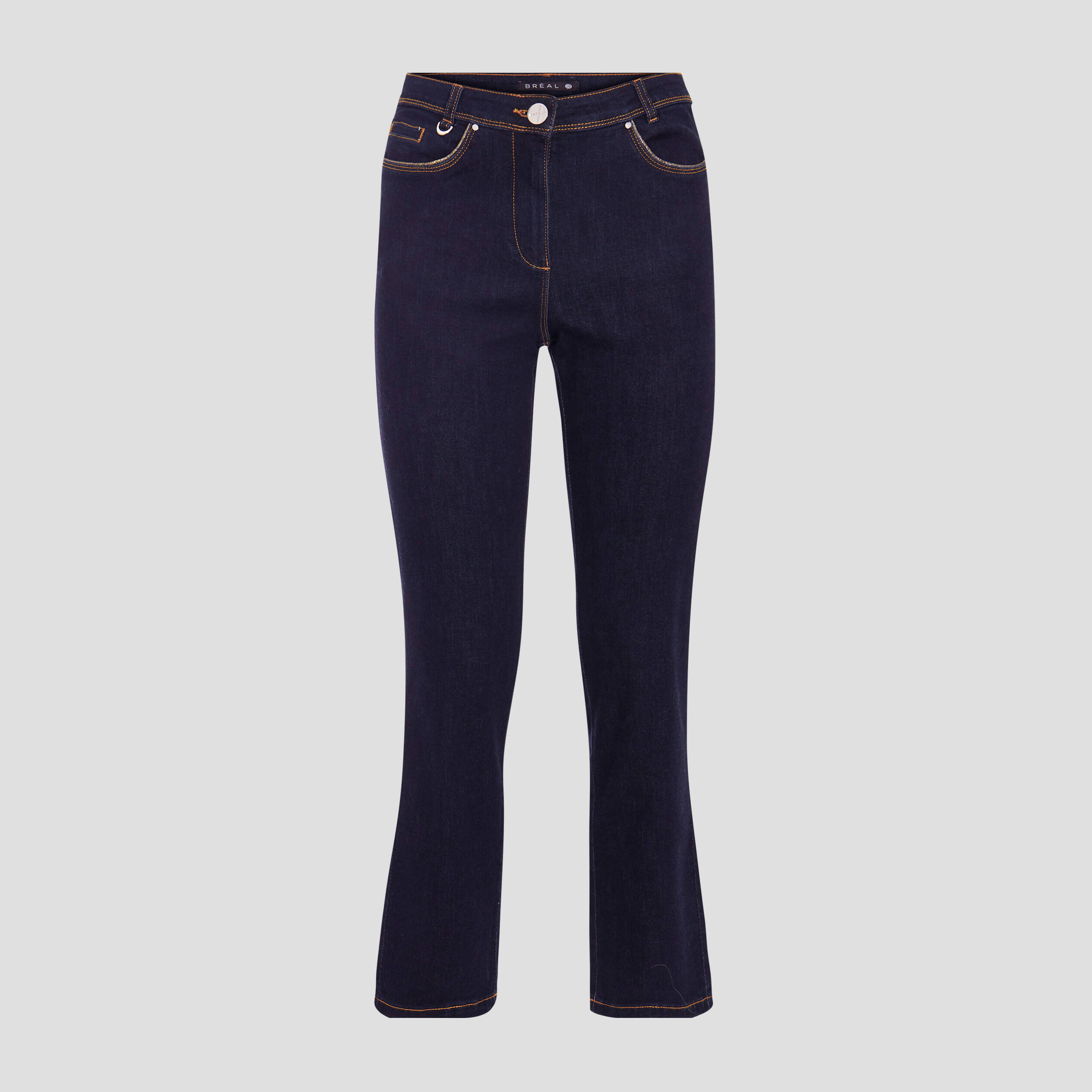 Jean 7/8ème denim brut femme