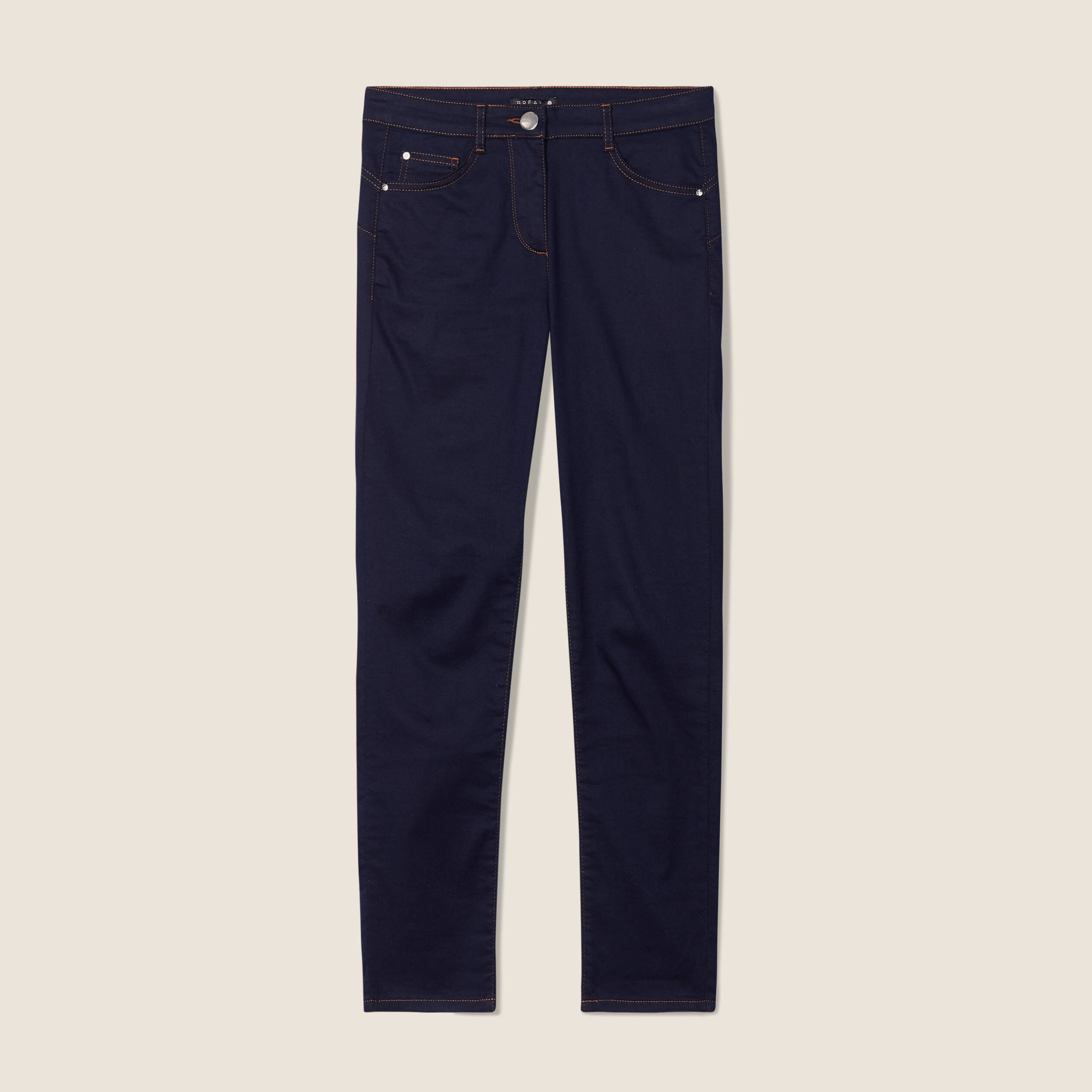 Jean magique Le L&eacute;ger coupe ajust&eacute;e denim brut femme