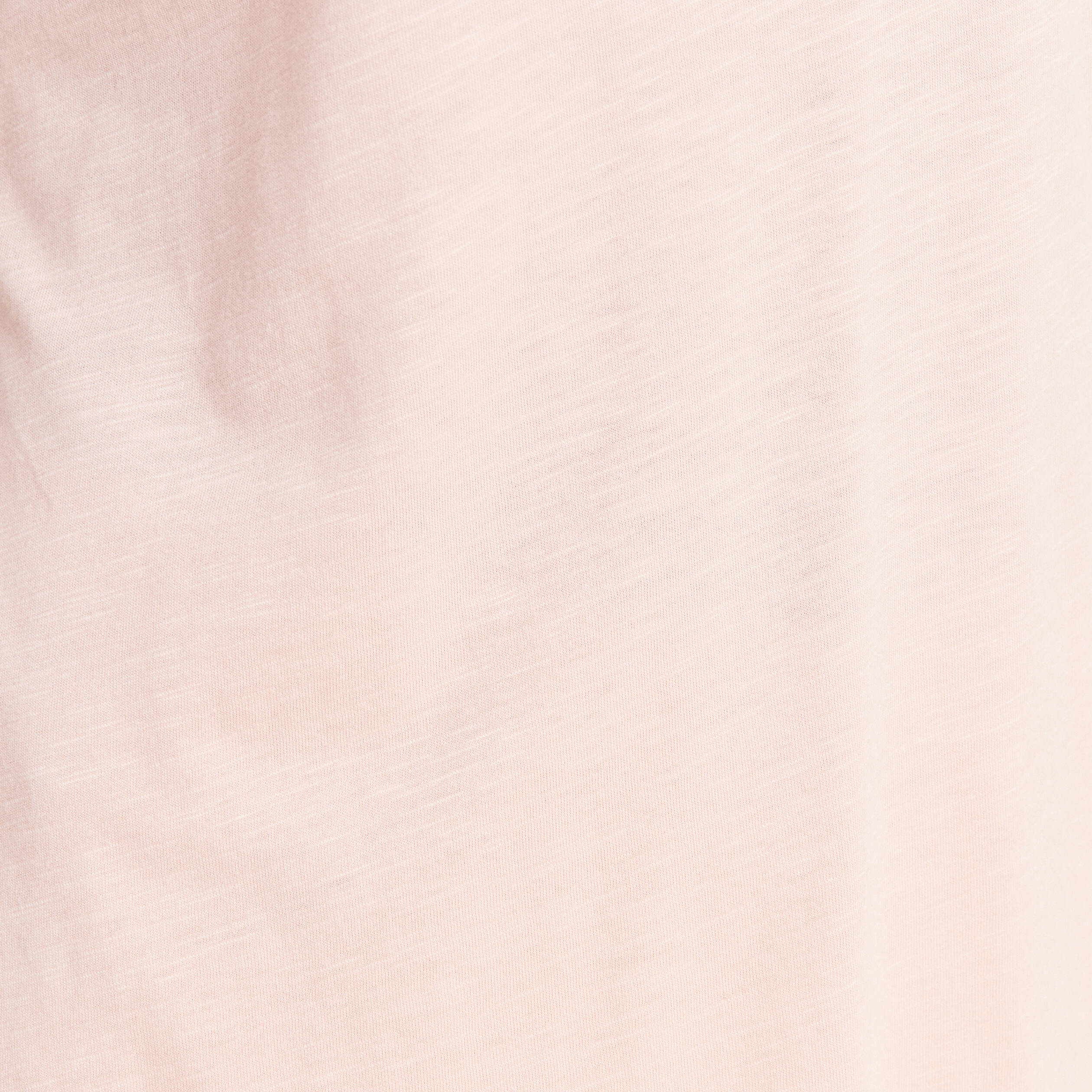 T-shirt manches courtes rose poudrée femme