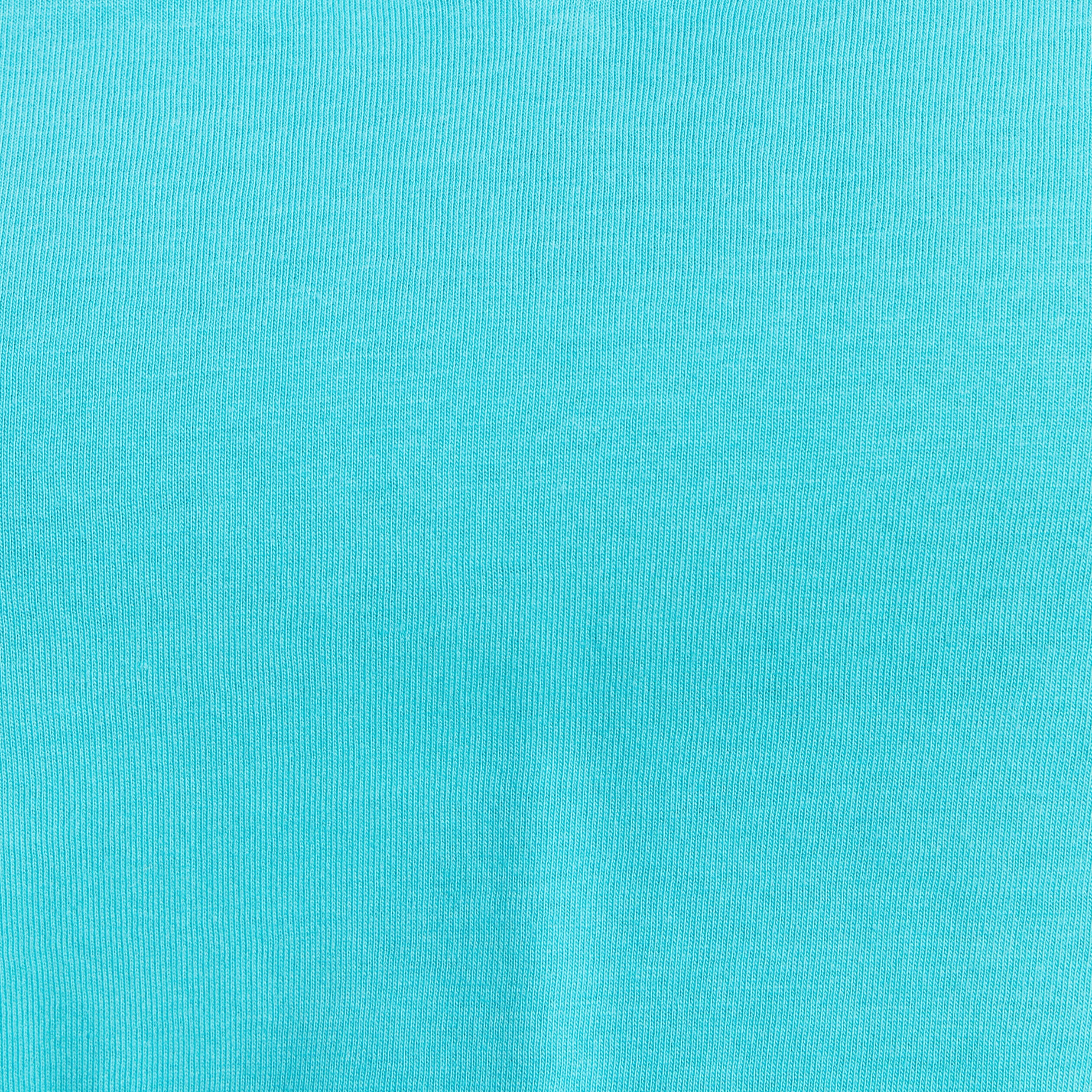 T-shirt manches courtes vert turquoise femme