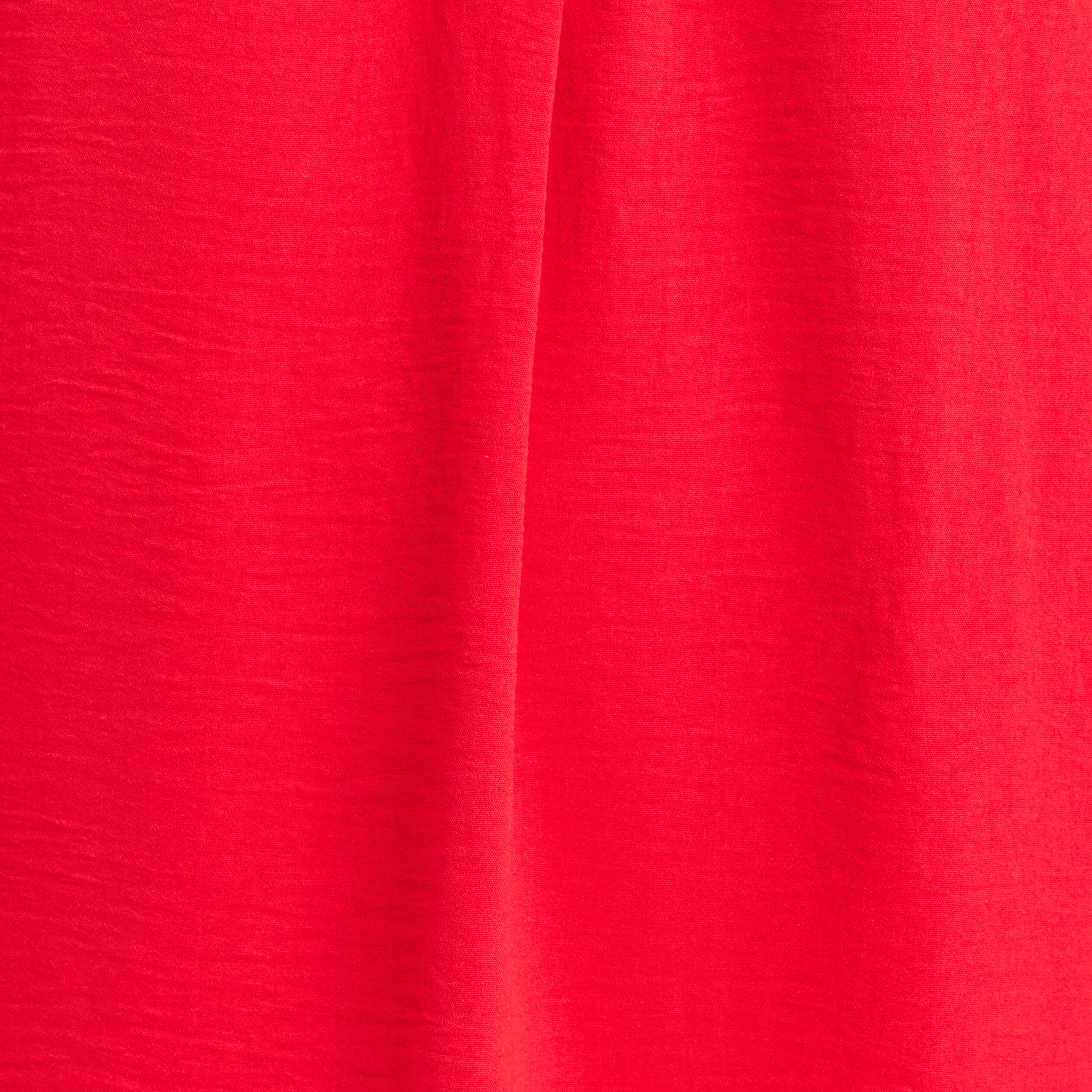 Robe droite manches courtes rouge femme