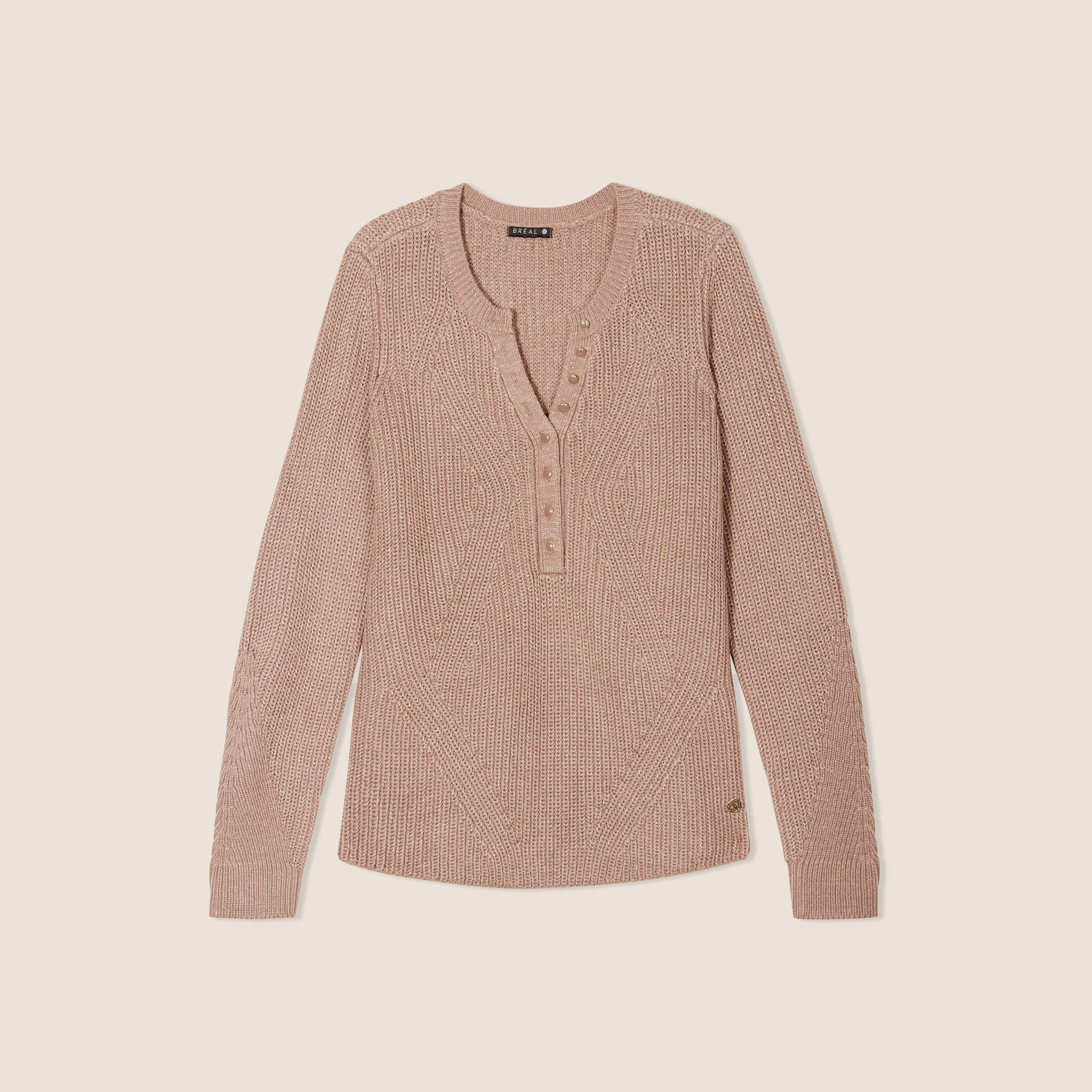 pull manches longues taupe femme Pull manches longues taupe femme