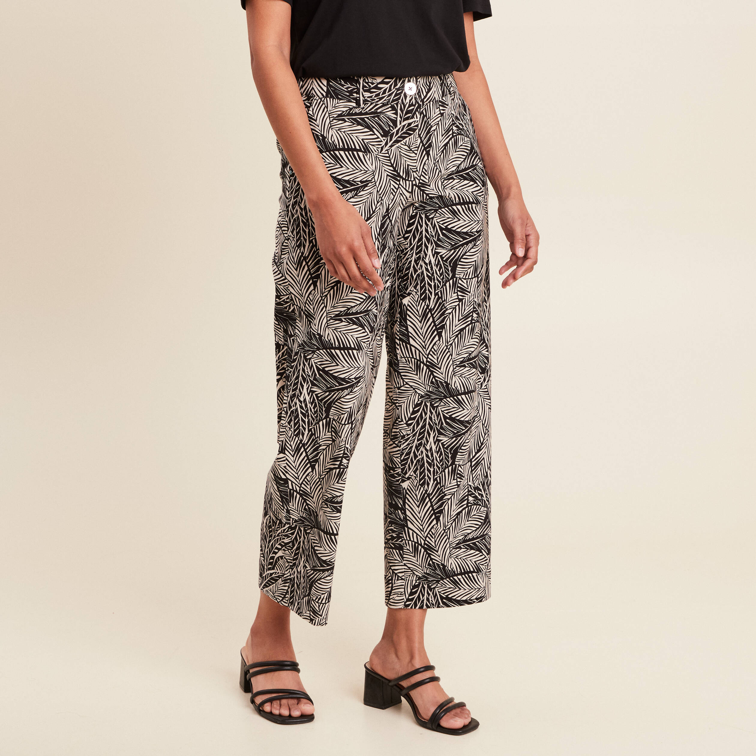 pantalon large 78eme noir femme Pantalon large 7/8ème noir femme